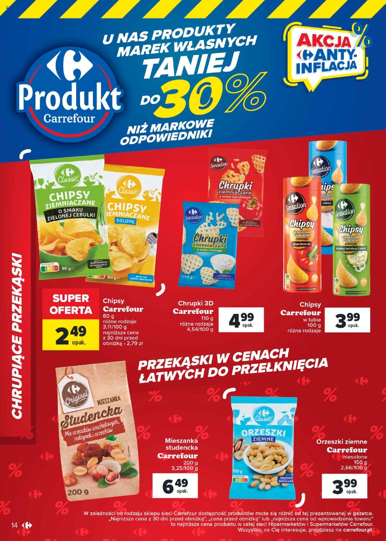 Carrefour Marki własne Gazetka ważna od 09.01.2024 do 20.01.2024 strona 13
