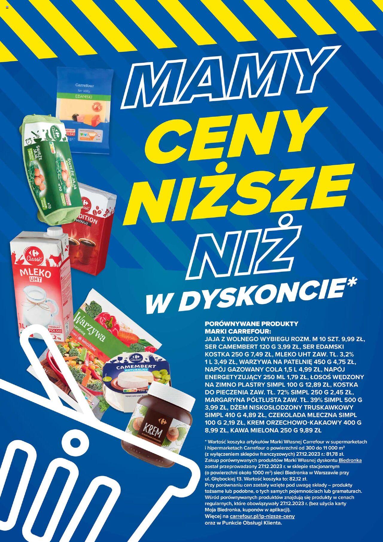 Carrefour Marki własne Gazetka ważna od 09.01.2024 do 20.01.2024 strona 28