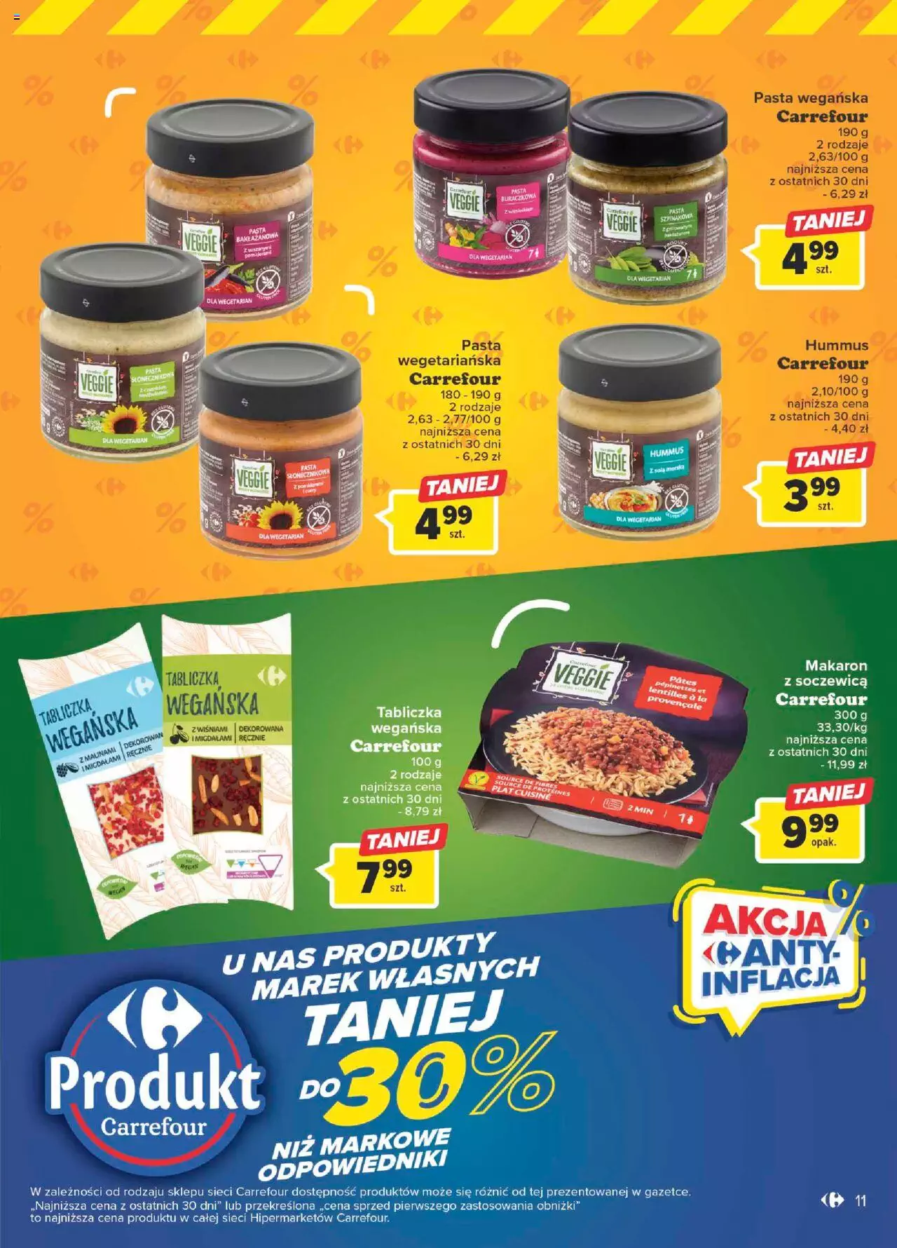 Carrefour Marki własne Gazetka ważna od 10.01.2023 do 29.01.2023 strona 11