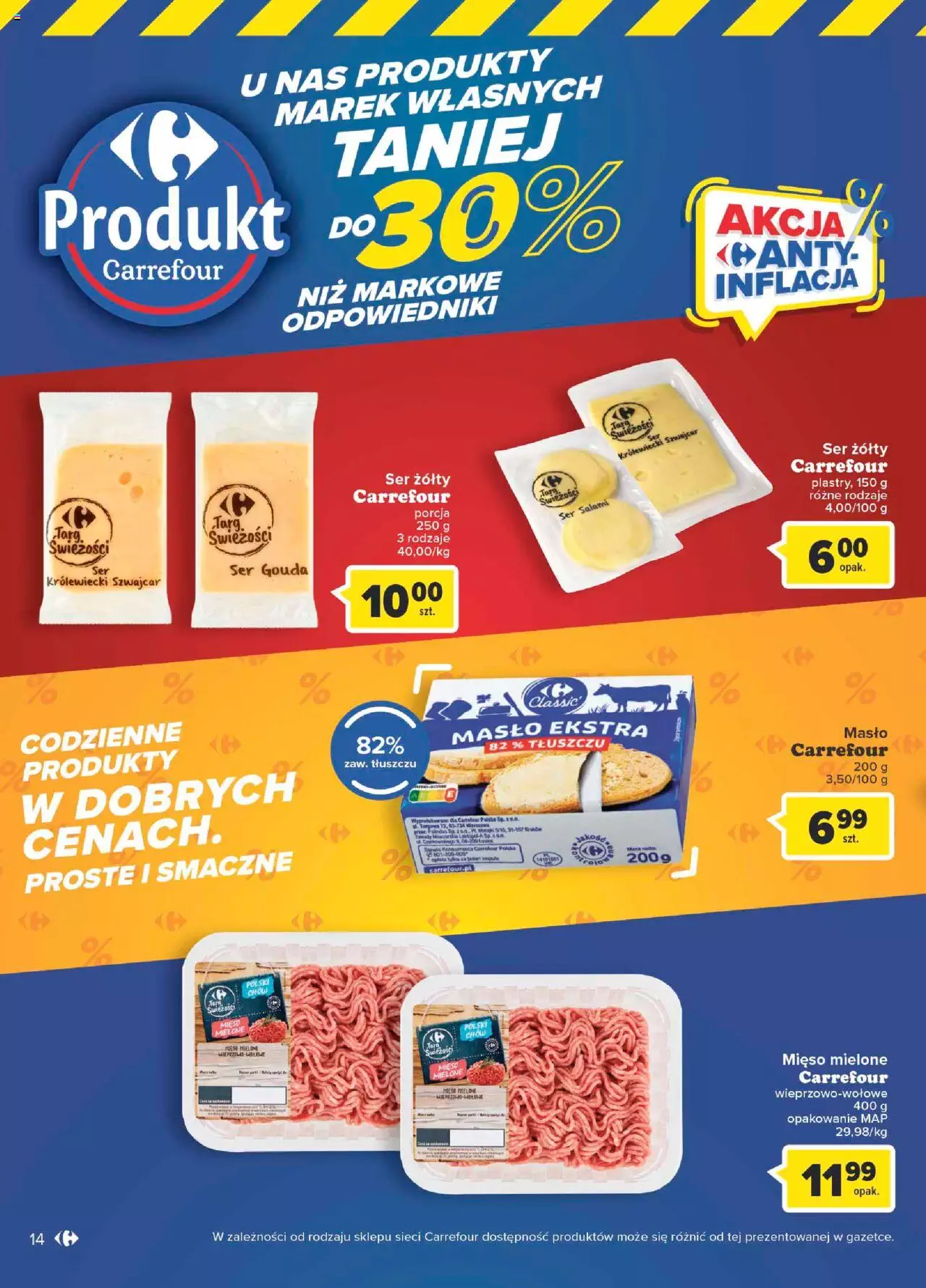 Carrefour Marki własne Gazetka ważna od 10.01.2023 do 29.01.2023 strona 14