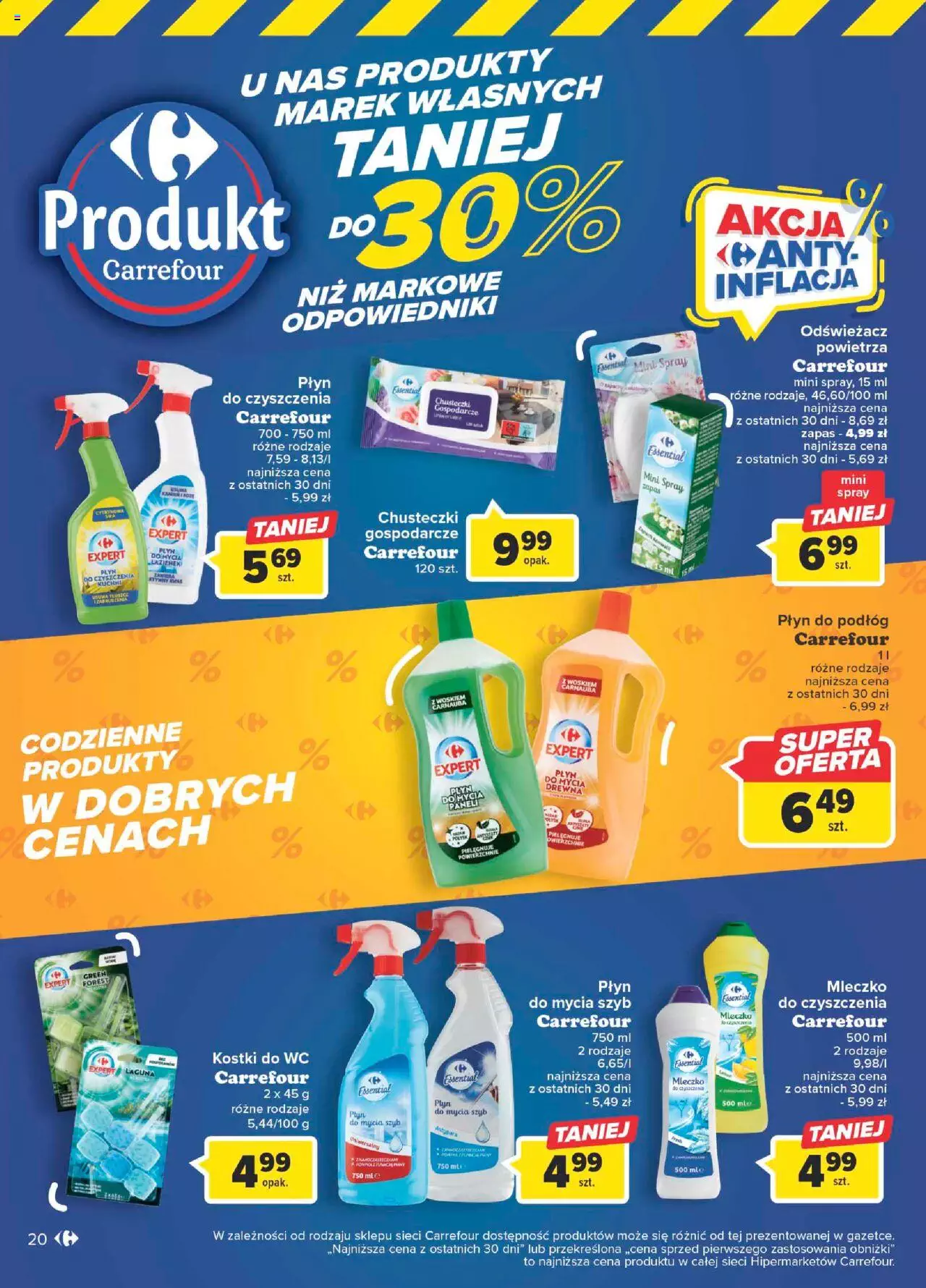 Carrefour Marki własne Gazetka ważna od 10.01.2023 do 29.01.2023 strona 20