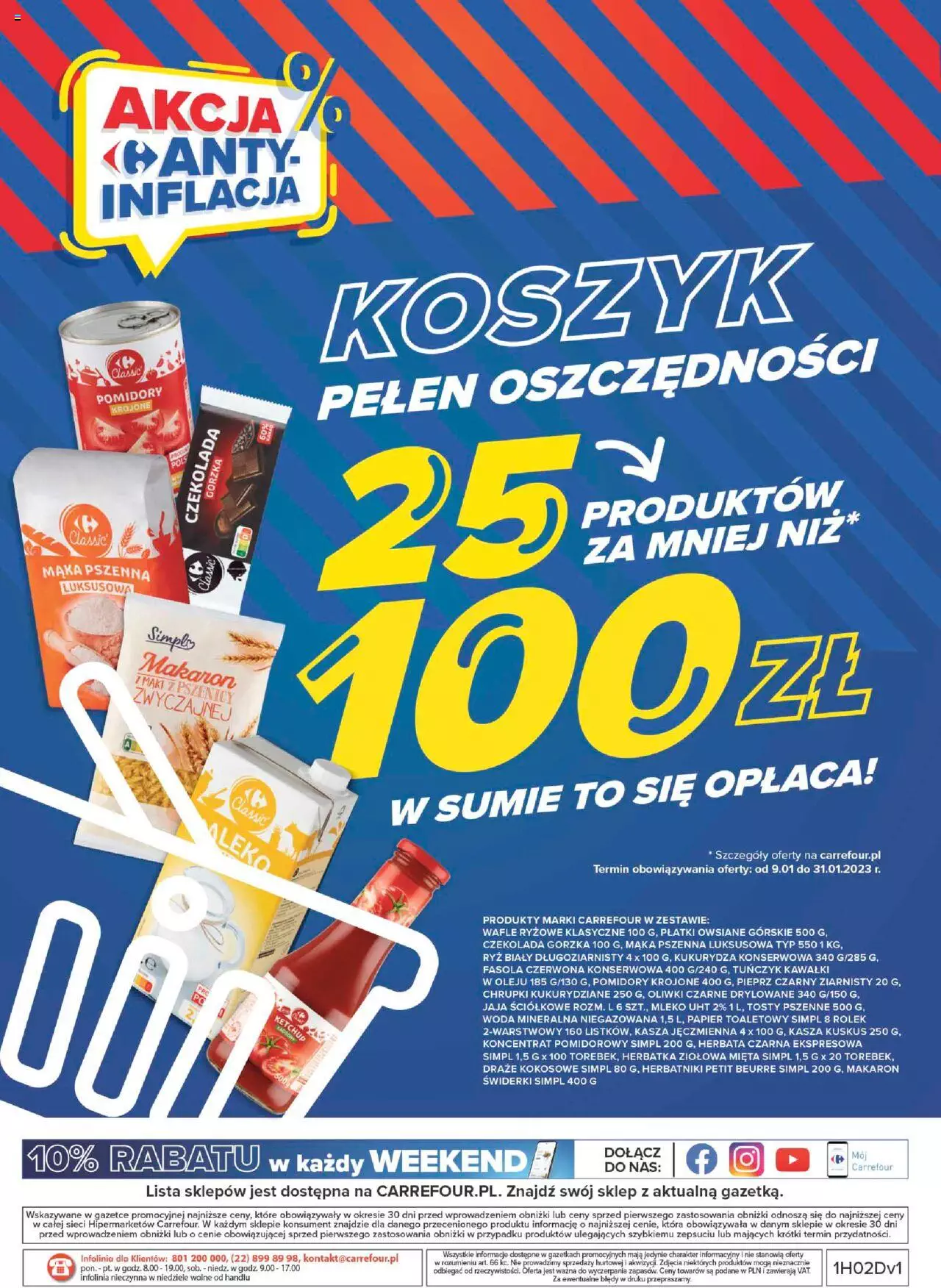 Carrefour Marki własne Gazetka ważna od 10.01.2023 do 29.01.2023 strona 24