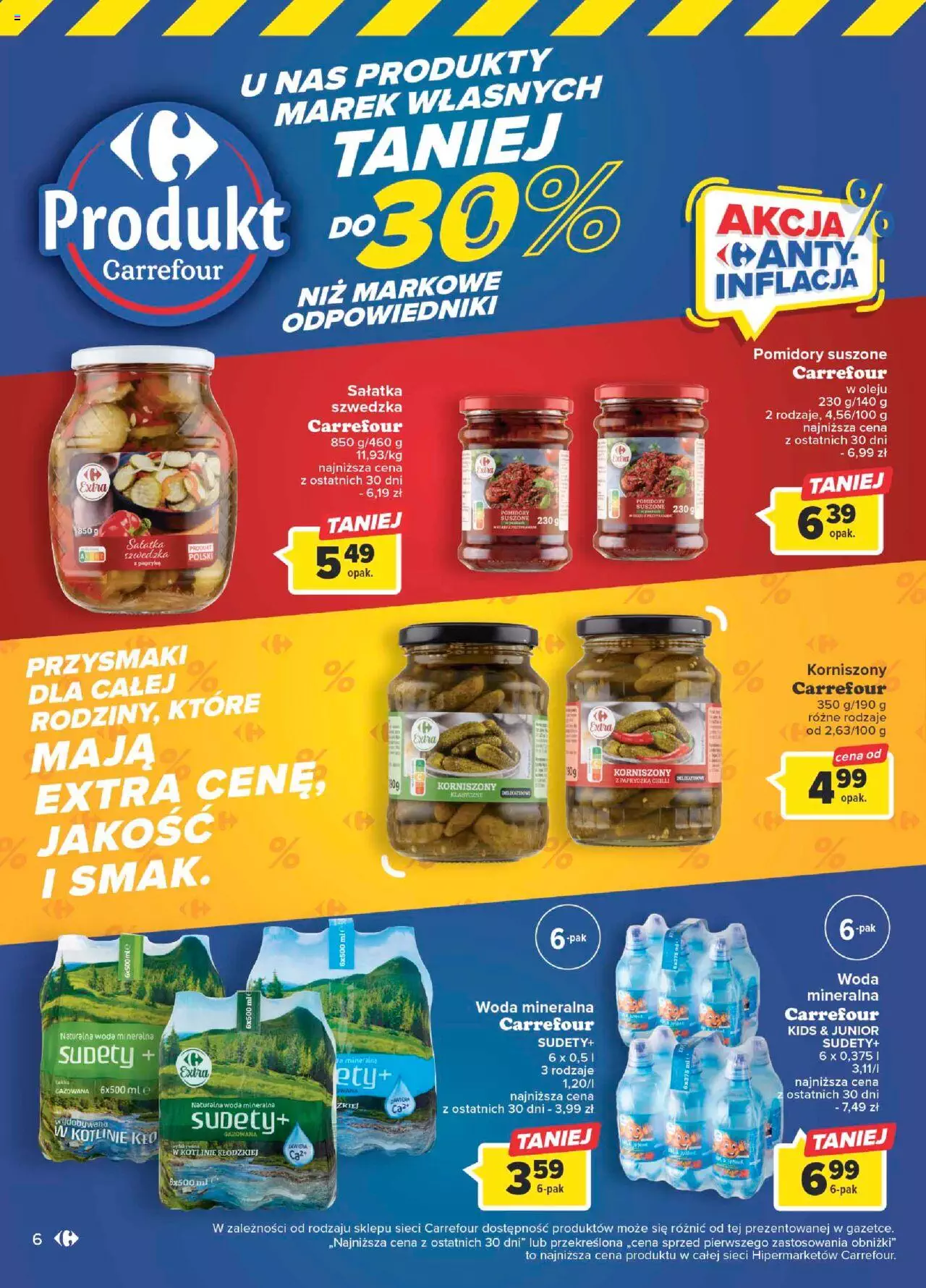Carrefour Marki własne Gazetka ważna od 10.01.2023 do 29.01.2023 strona 6