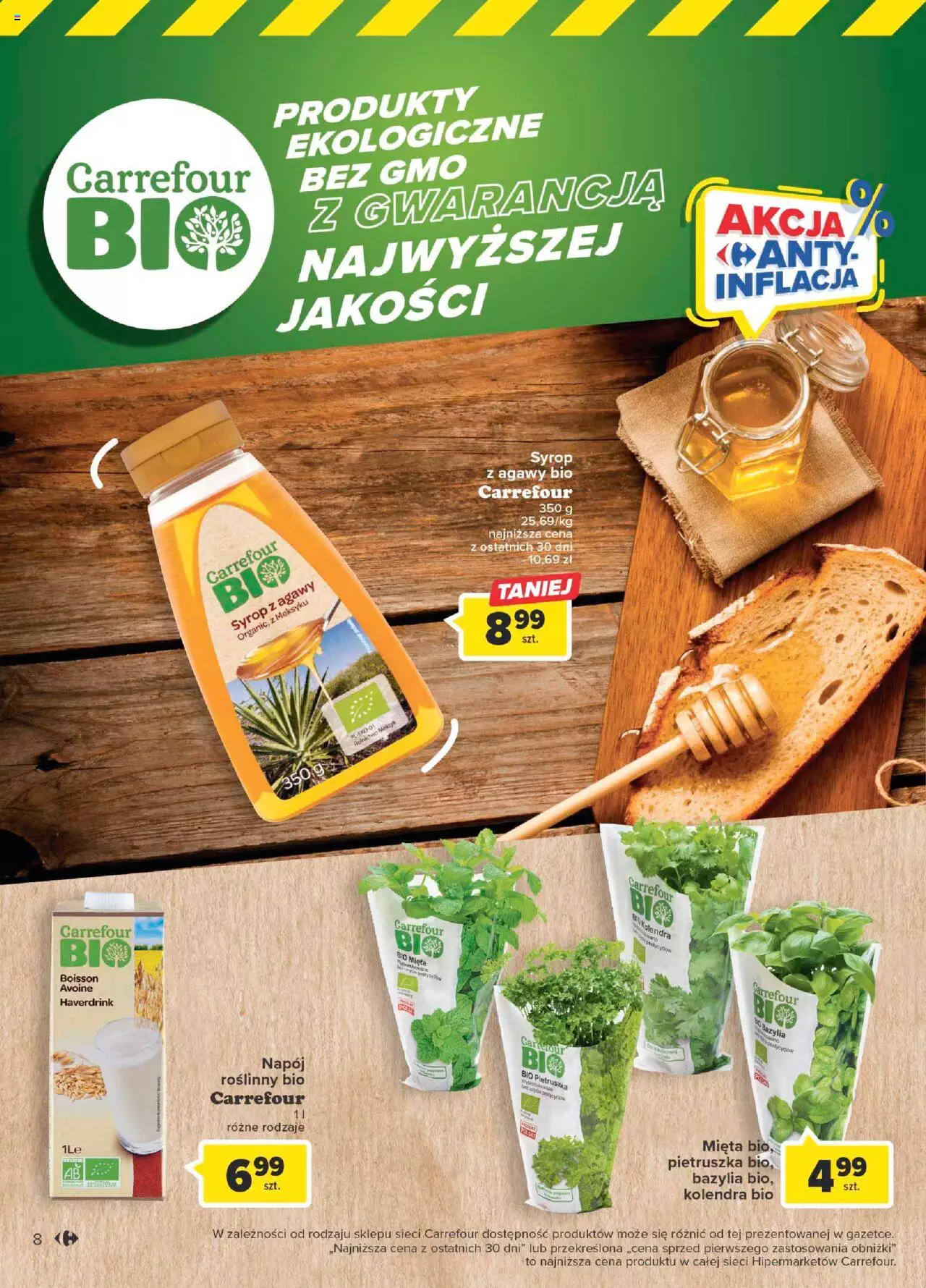 Carrefour Marki własne Gazetka ważna od 10.01.2023 do 29.01.2023 strona 8