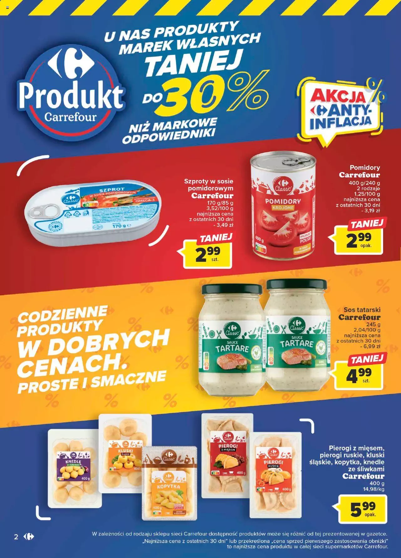 Carrefour Marki własne Market  Gazetka ważna od 10.01.2023 do 29.01.2023 strona 2