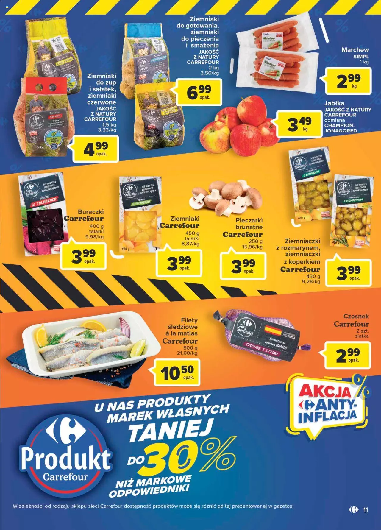 Carrefour Marki własne Market  Gazetka ważna od 10.01.2023 do 29.01.2023 strona 11