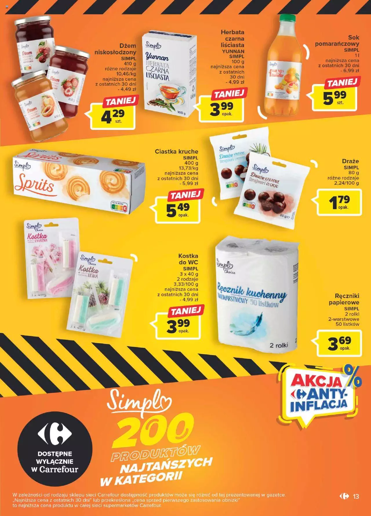 Carrefour Marki własne Market  Gazetka ważna od 10.01.2023 do 29.01.2023 strona 13