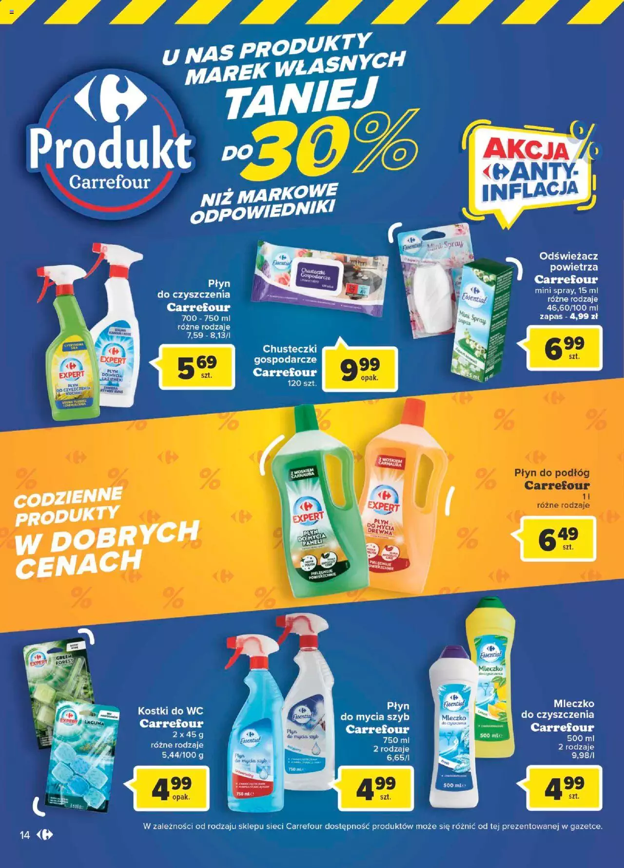 Carrefour Marki własne Market  Gazetka ważna od 10.01.2023 do 29.01.2023 strona 14