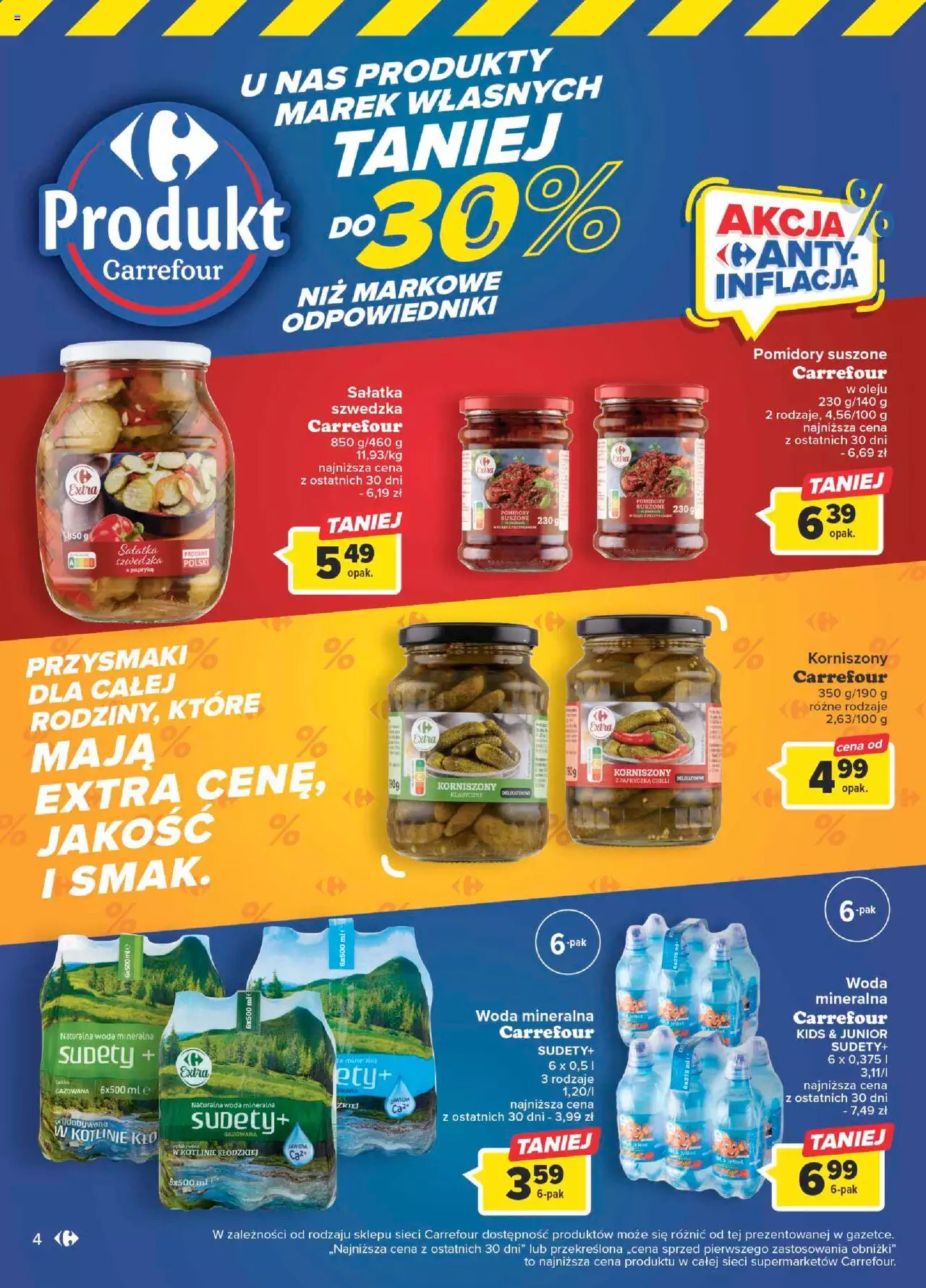 Carrefour Marki własne Market  Gazetka ważna od 10.01.2023 do 29.01.2023 strona 4
