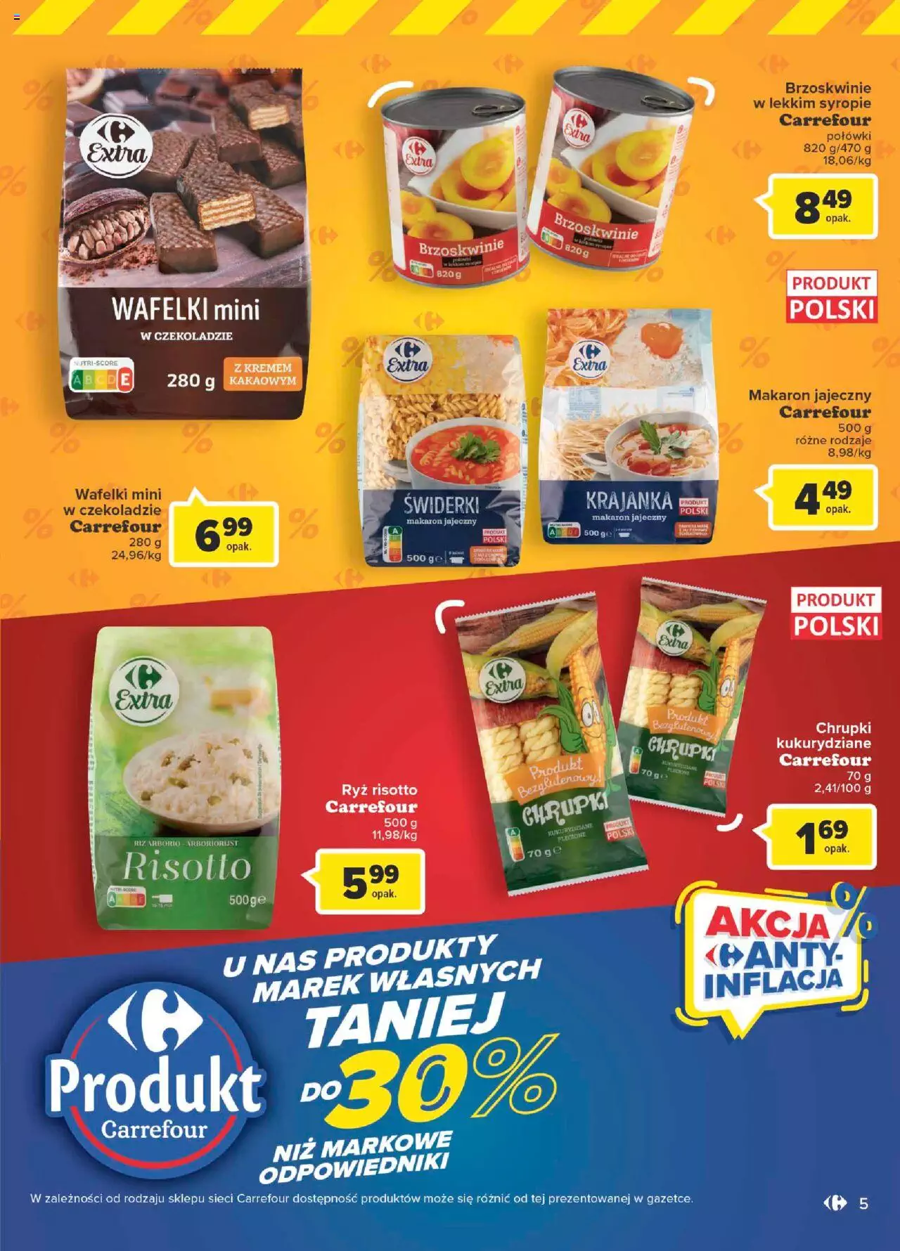 Carrefour Marki własne Market  Gazetka ważna od 10.01.2023 do 29.01.2023 strona 5