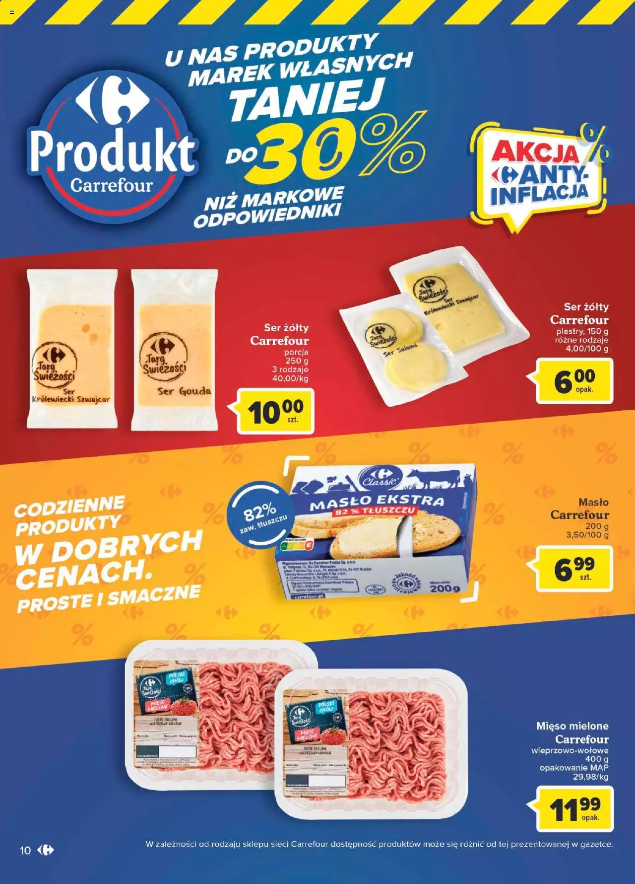 Carrefour Marki własne Market  Gazetka ważna od 10.01.2023 do 29.01.2023 strona 10
