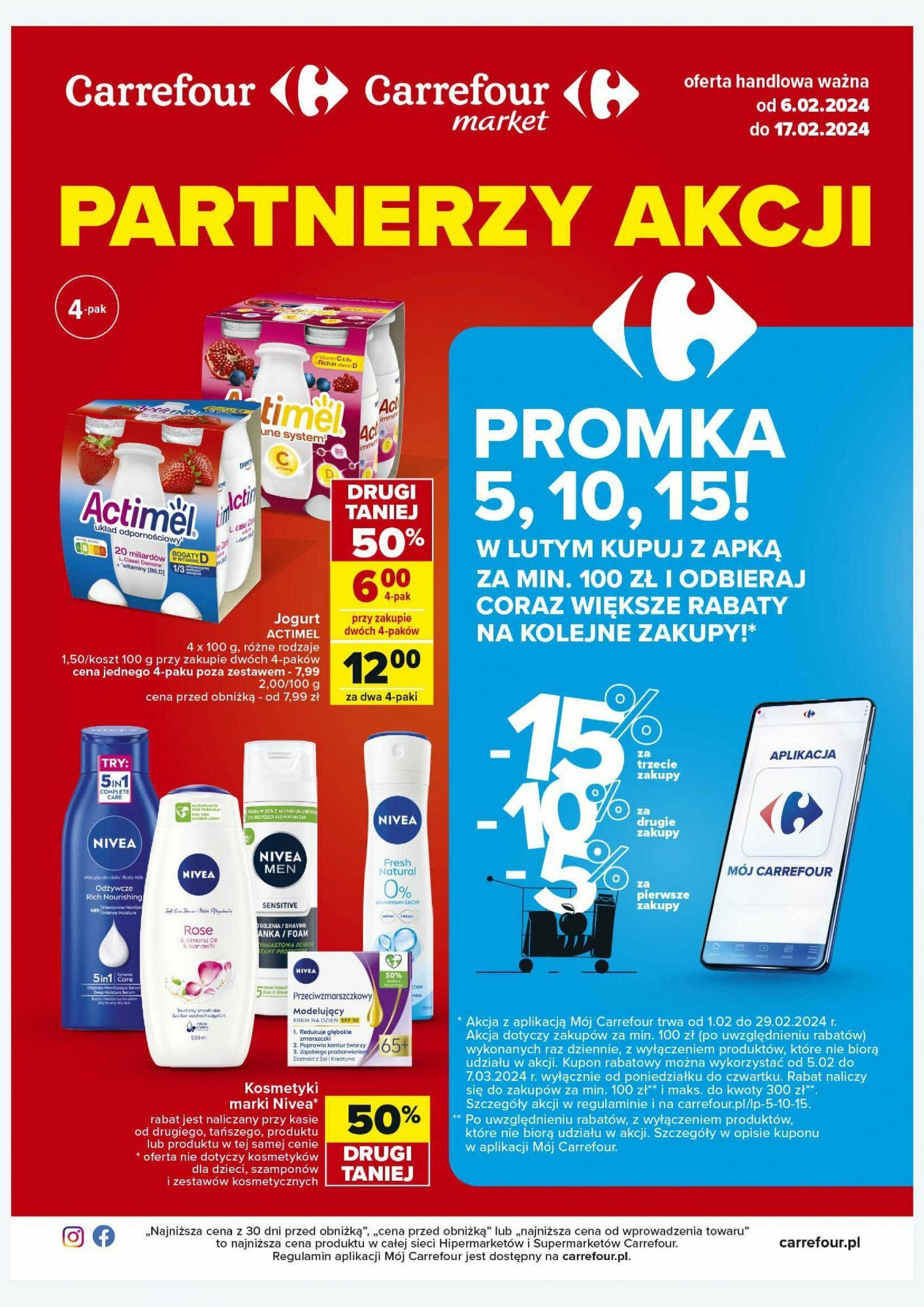 Carrefour Marki znane i lubiane Gazetka ważna od 06.02.2024 do 17.02.2024 strona 1