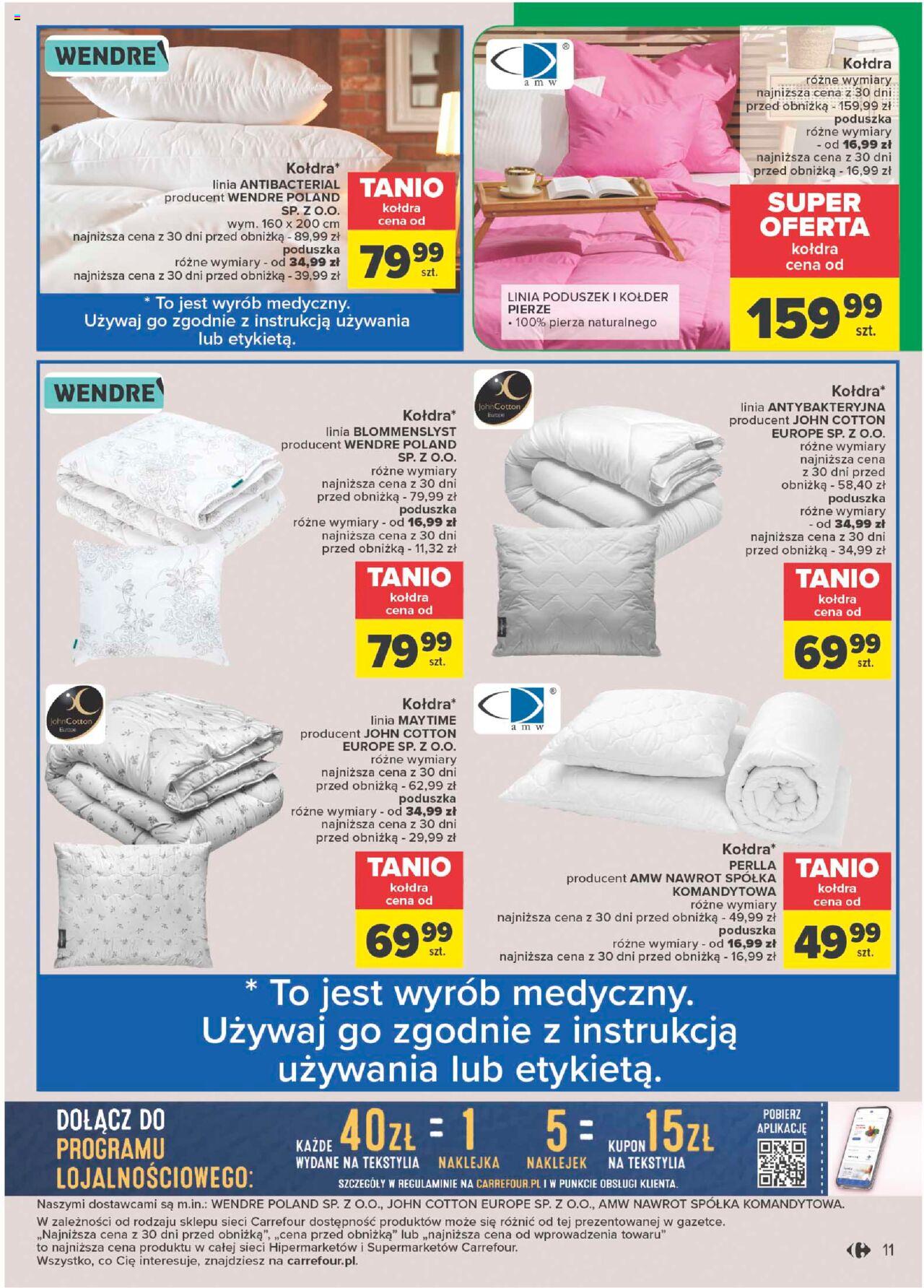 Carrefour Mieszkaj po swojemu Gazetka ważna od 05.03.2024 do 16.03.2024 strona 11