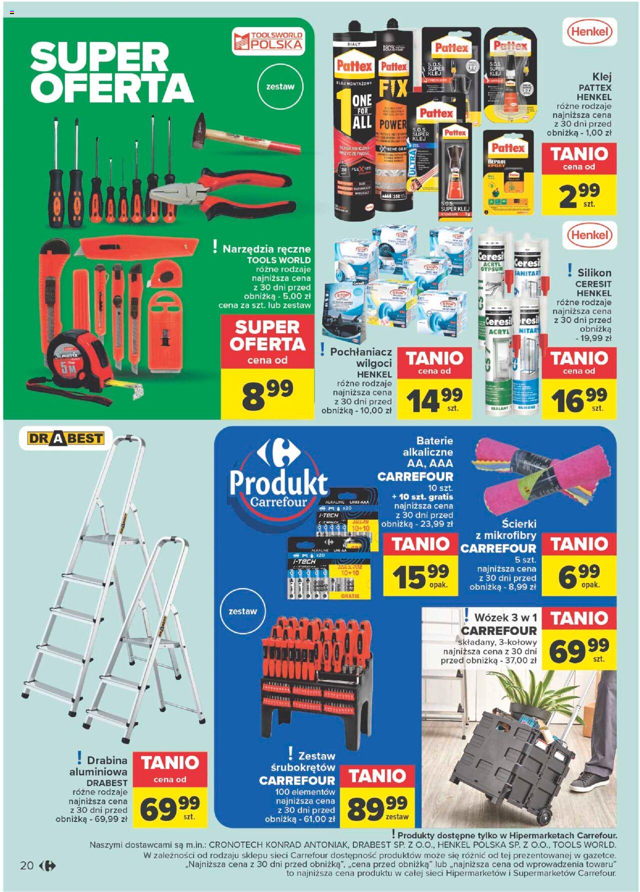 Carrefour Mieszkaj po swojemu Gazetka ważna od 05.03.2024 do 16.03.2024 strona 20