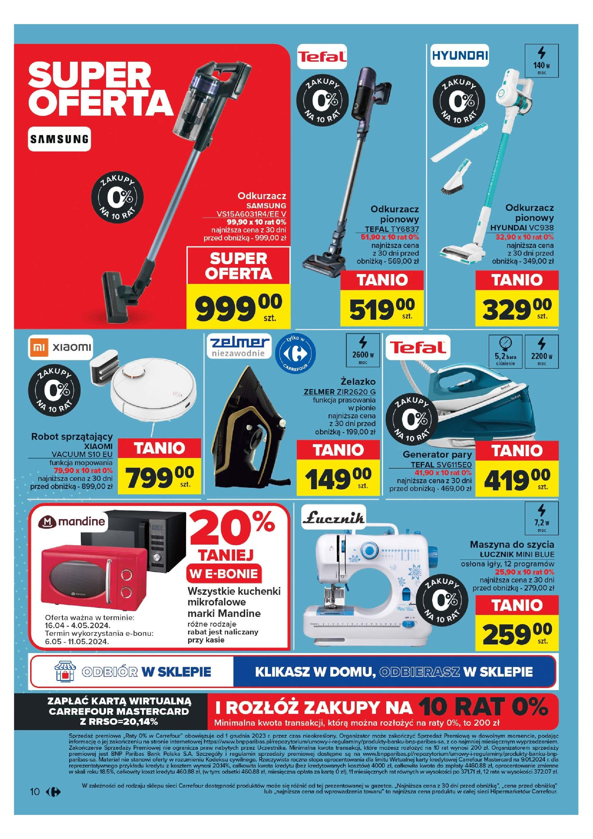 Carrefour Multimedia w domu i pracy Gazetka ważna od 16.04.2024 do 04.05.2024 strona 9