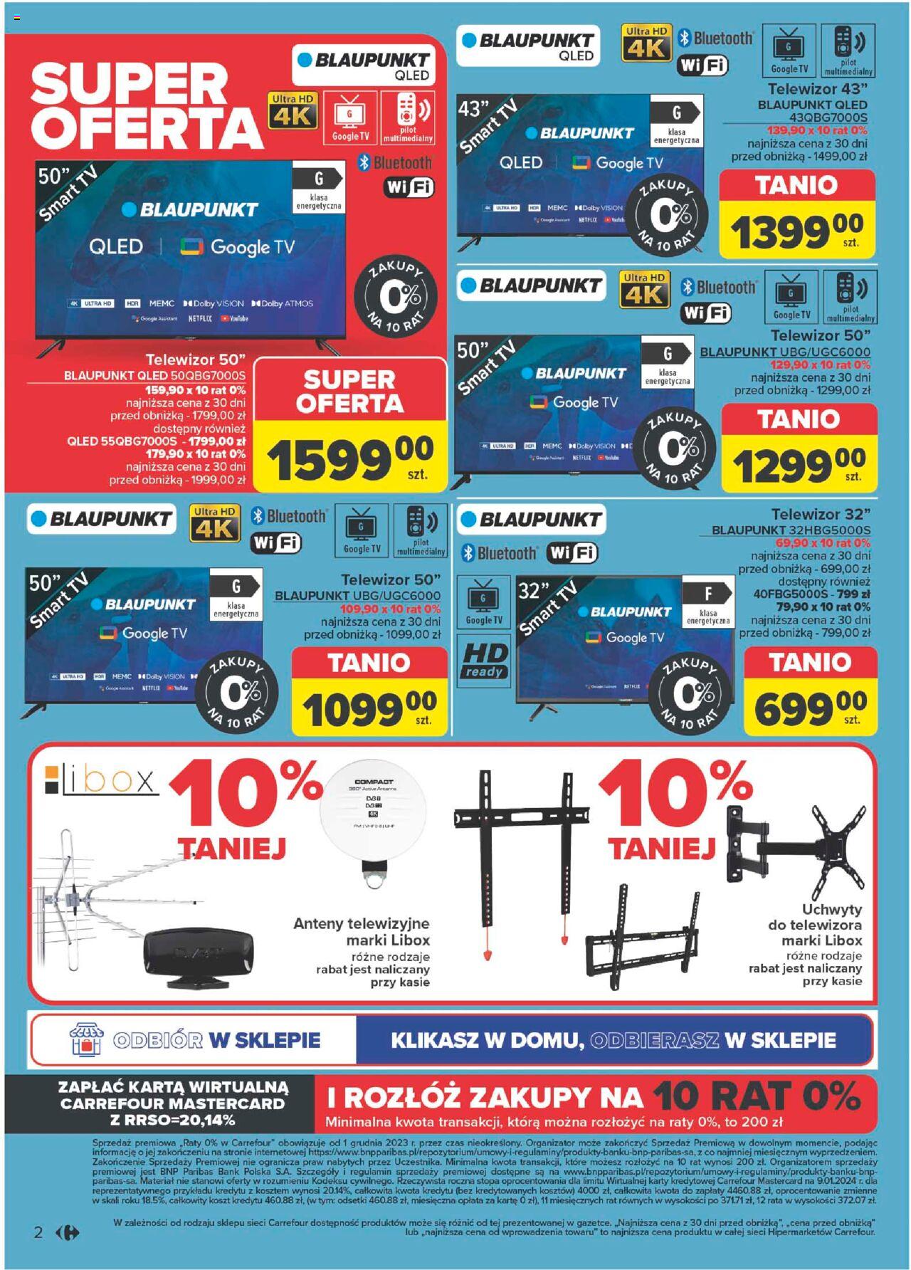 Carrefour Multimedia w domu i pracy Gazetka ważna od 28.05.2024 do 08.06.2024 strona 2