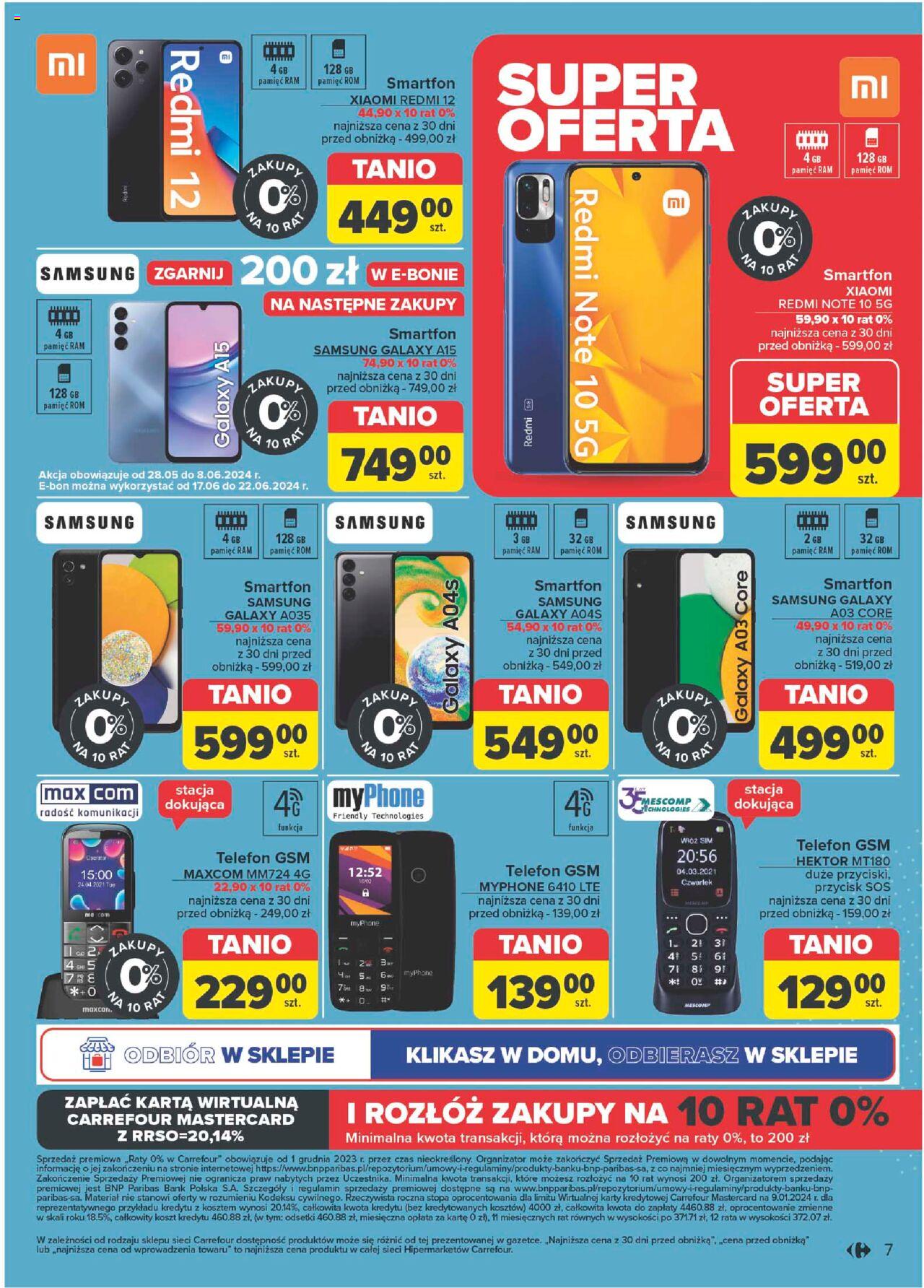 Carrefour Multimedia w domu i pracy Gazetka ważna od 28.05.2024 do 08.06.2024 strona 6