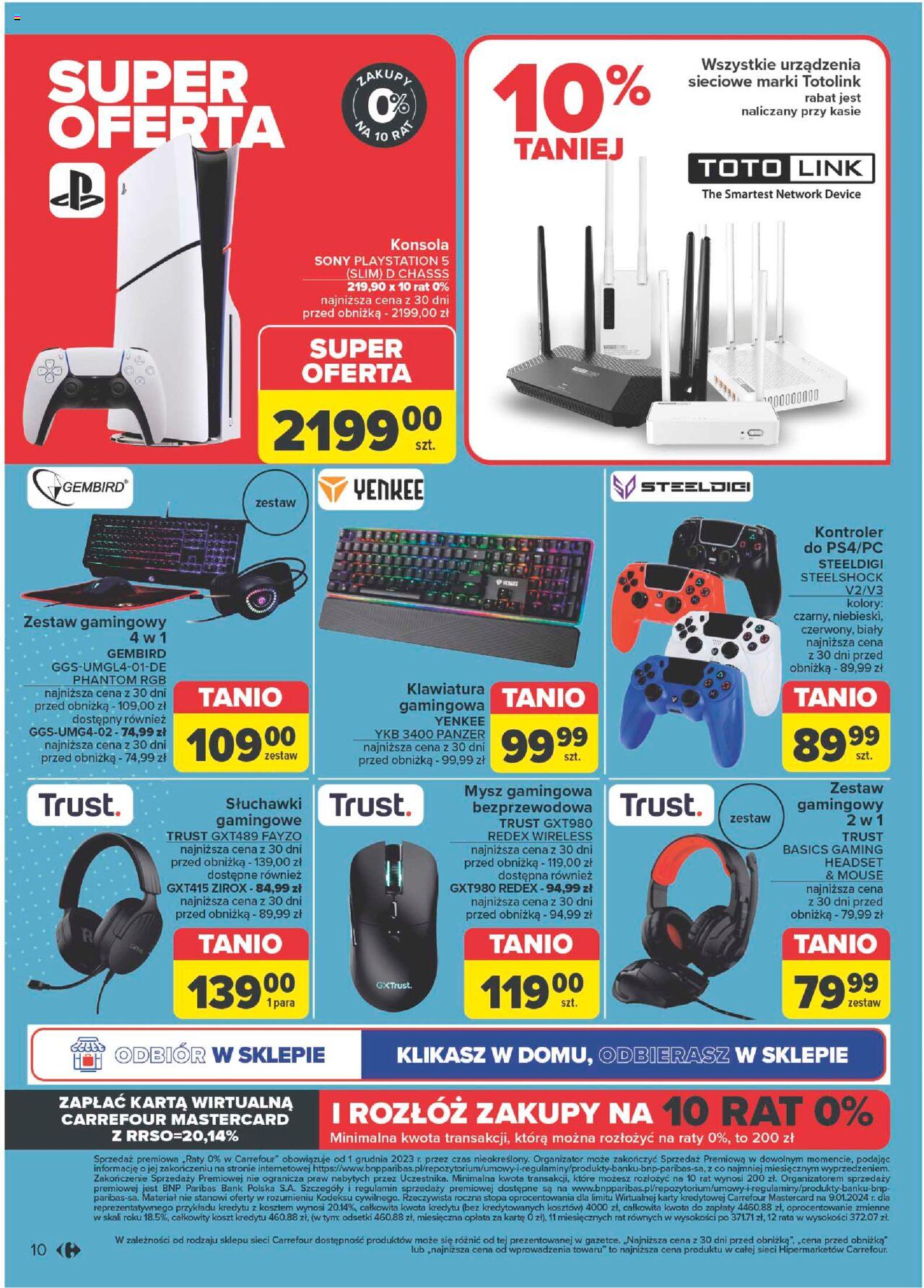 Carrefour Multimedia w domu i pracy Gazetka ważna od 28.05.2024 do 08.06.2024 strona 9
