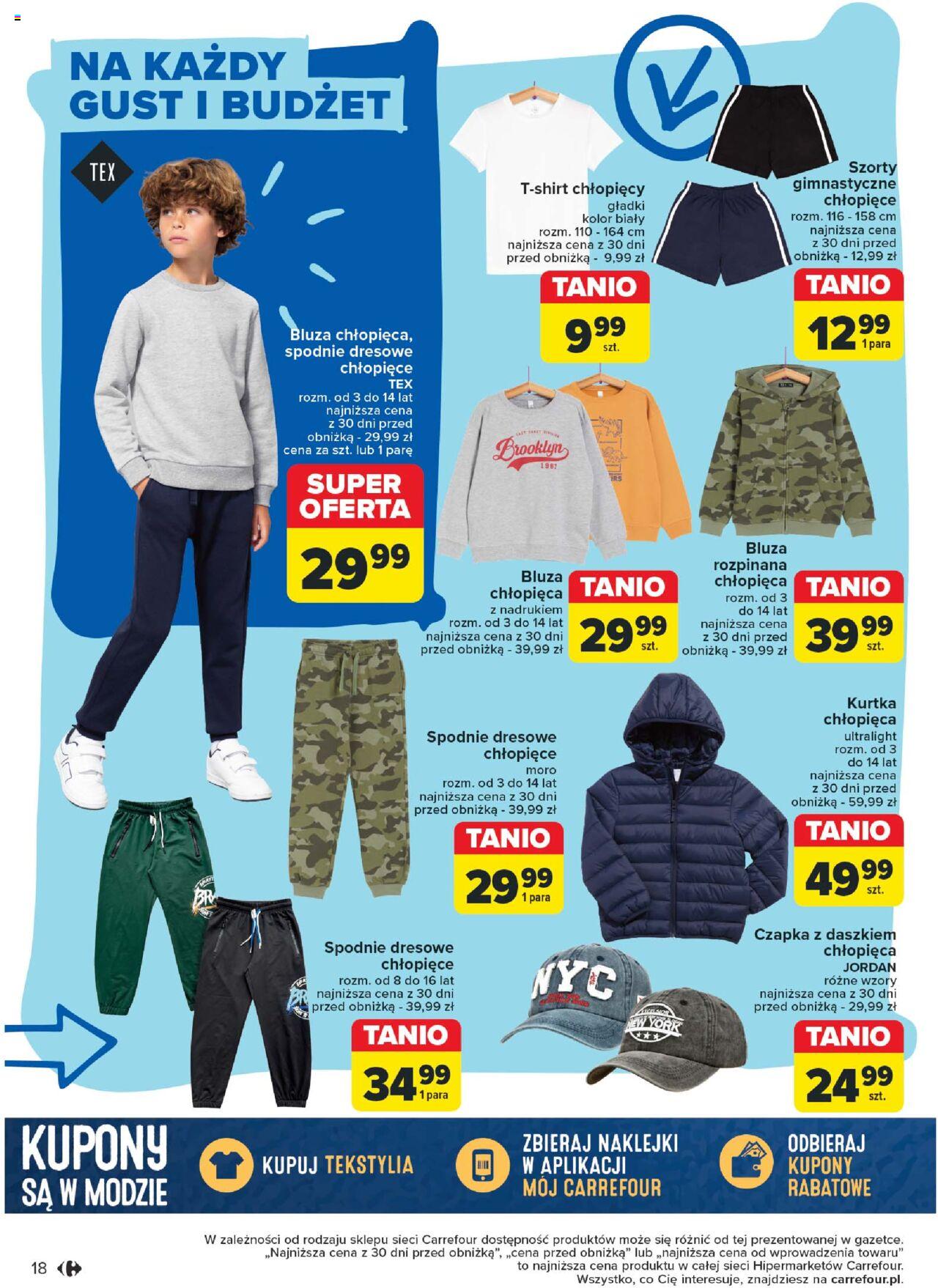 Carrefour Na nowo w szkołę Gazetka ważna od 20.08.2024 do  14.09.2024 strona 18