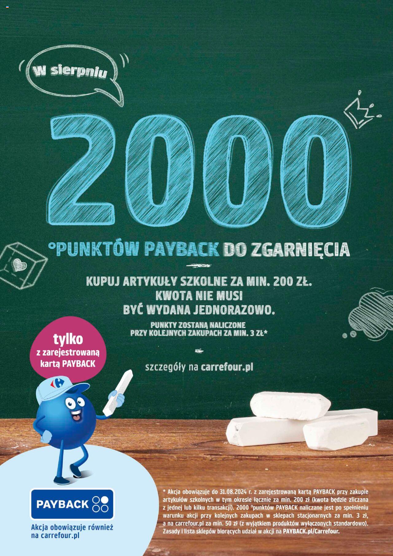 Carrefour Na nowo w szkołę Gazetka ważna od 20.08.2024 do  14.09.2024 strona 25