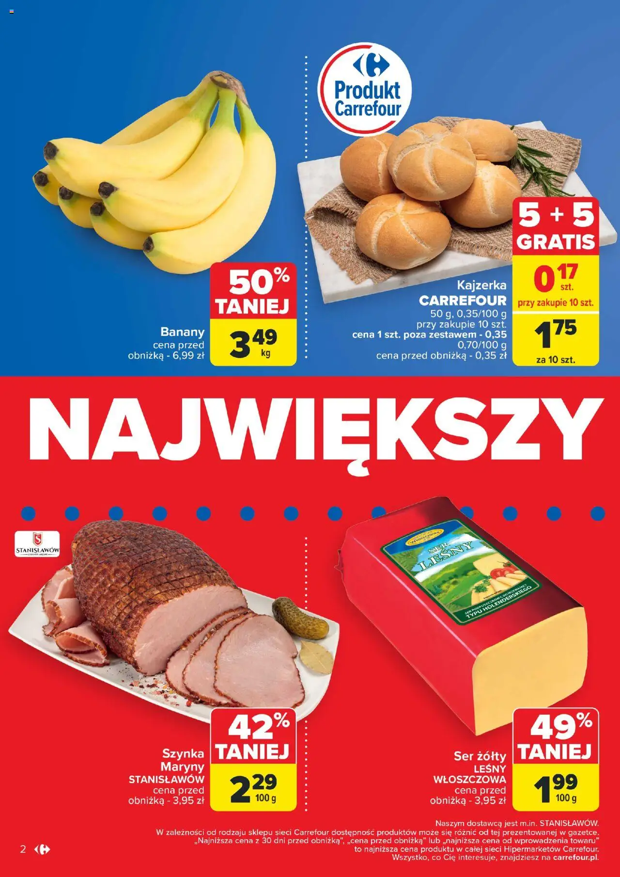 Carrefour Najwiekszy wybor superceny Gazetka ważna od 09.12.2024 do 15.12.2024 strona 2