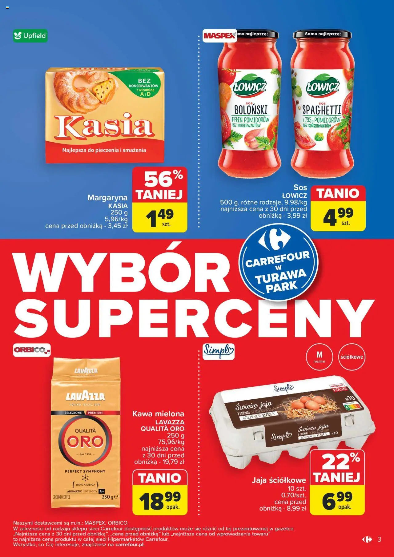 Carrefour Najwiekszy wybor superceny Gazetka ważna od 09.12.2024 do 15.12.2024 strona 3