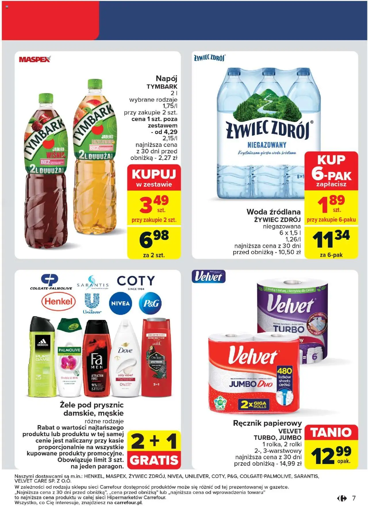 Carrefour Nasze urodziny Twoje okazje Gazetka ważna od 18.11.2024 do 23.11.2024 strona 7