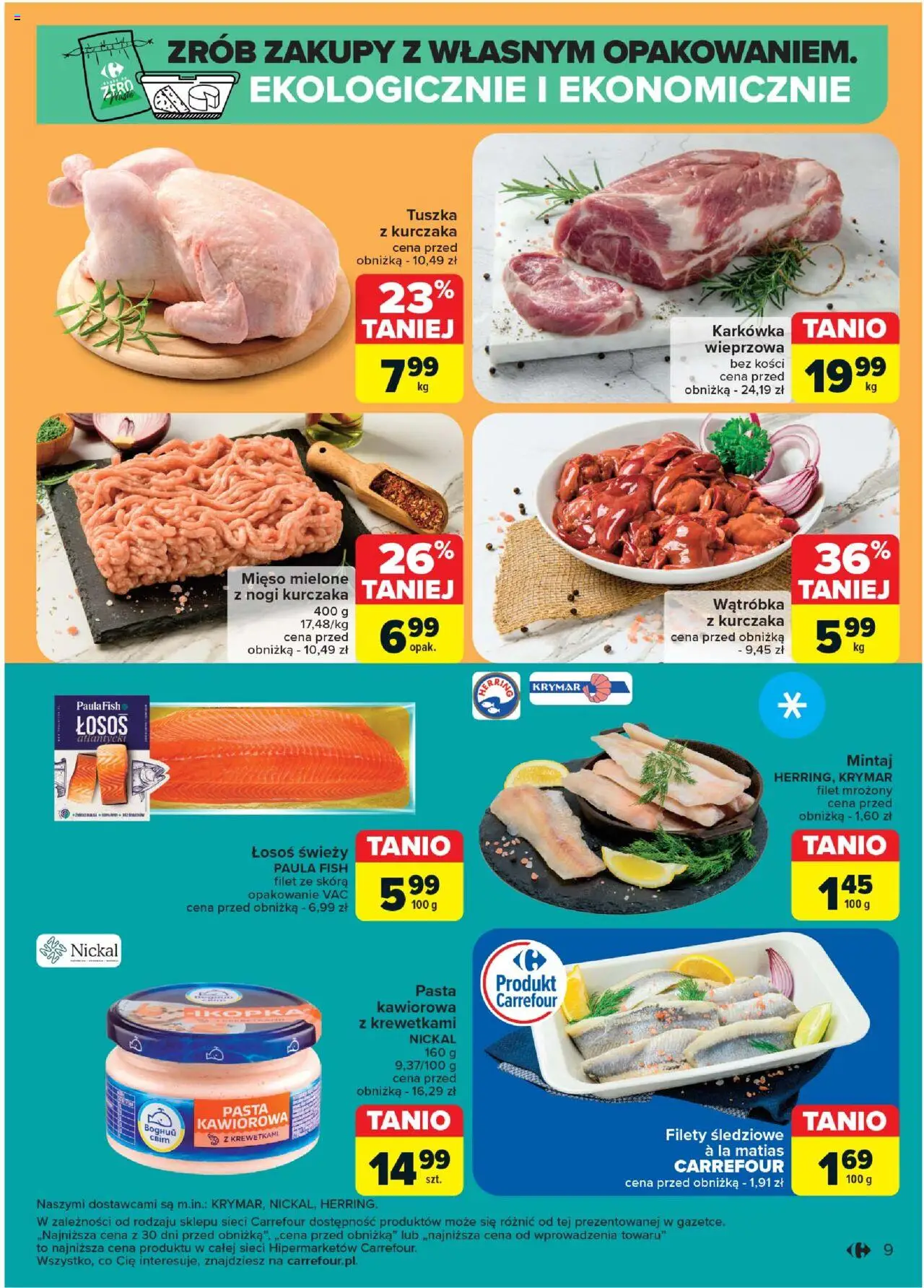 Carrefour Nasze urodziny Twoje okazje Gazetka ważna od 18.11.2024 do 23.11.2024 strona 9
