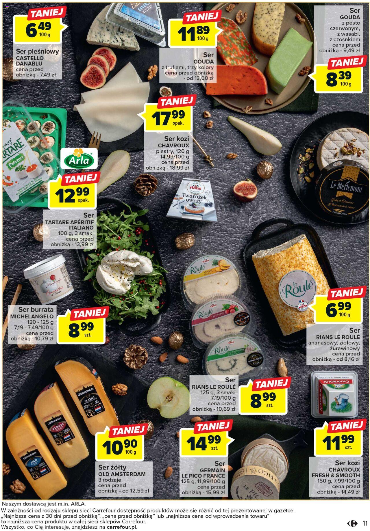 Carrefour Niezapomniane święta gazetka ważna od 05.12.2023 do 23.12.2023 strona 11