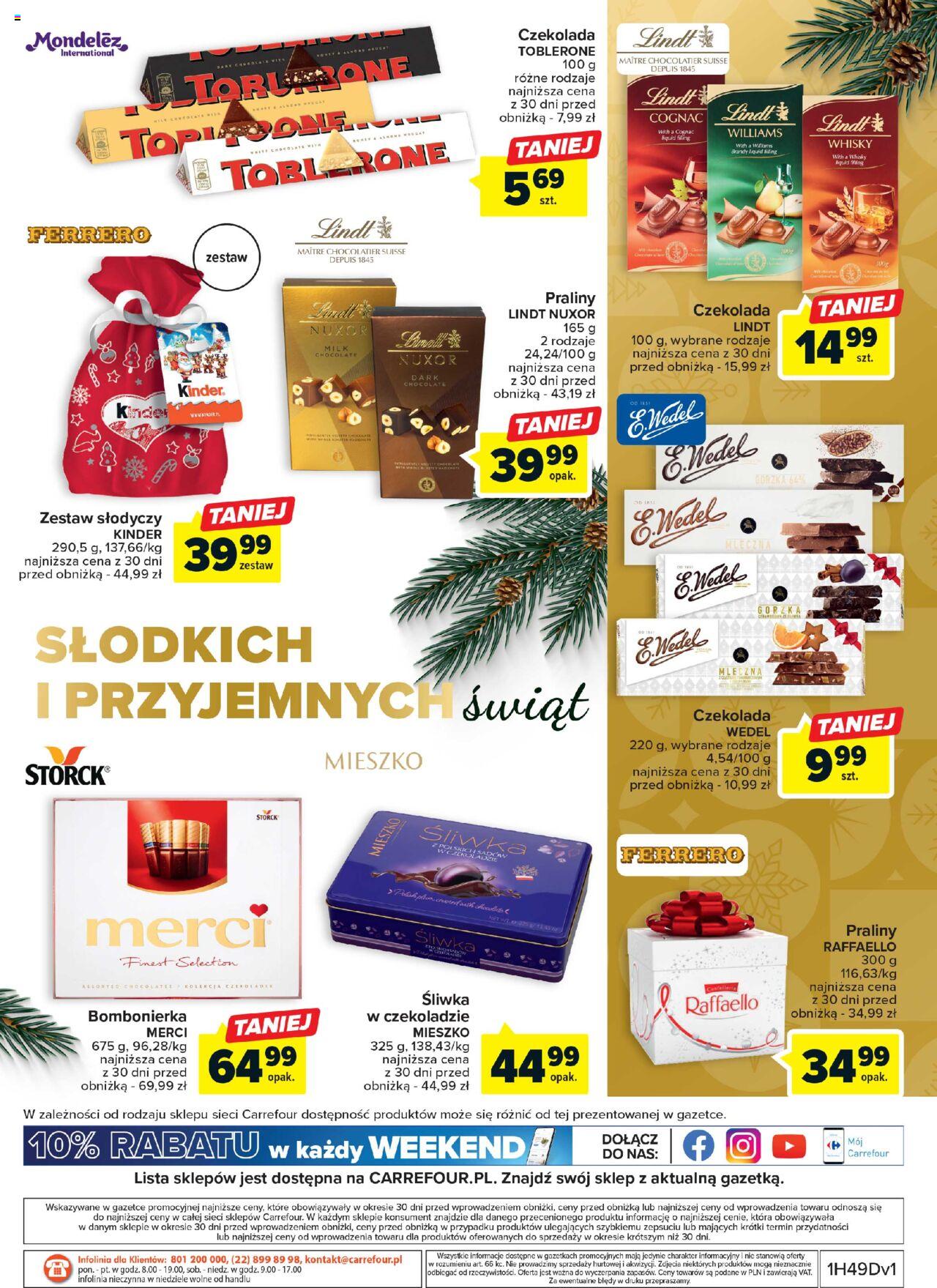 Carrefour Niezapomniane święta gazetka ważna od 05.12.2023 do 23.12.2023 strona 20
