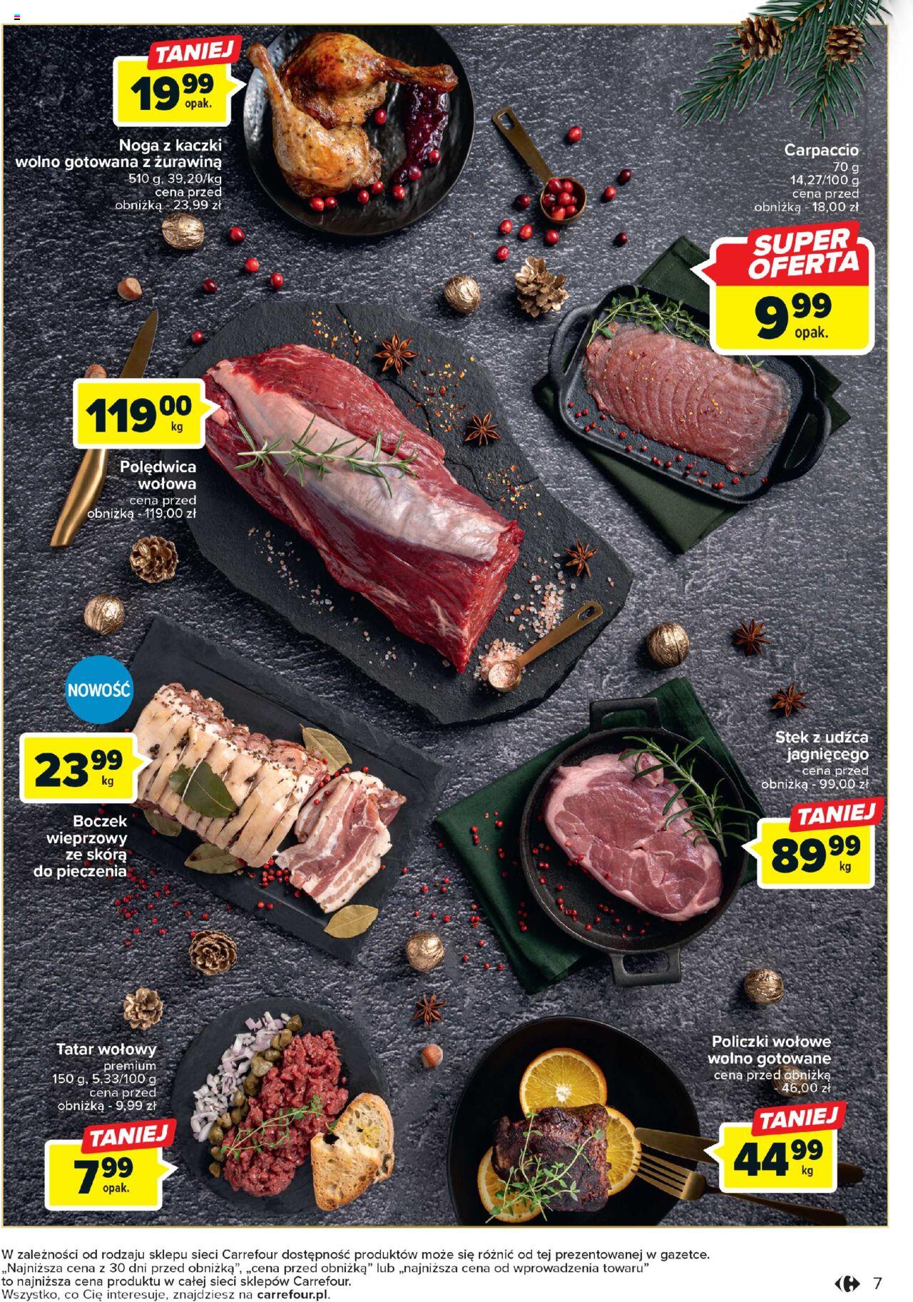 Carrefour Niezapomniane święta gazetka ważna od 05.12.2023 do 23.12.2023 strona 7