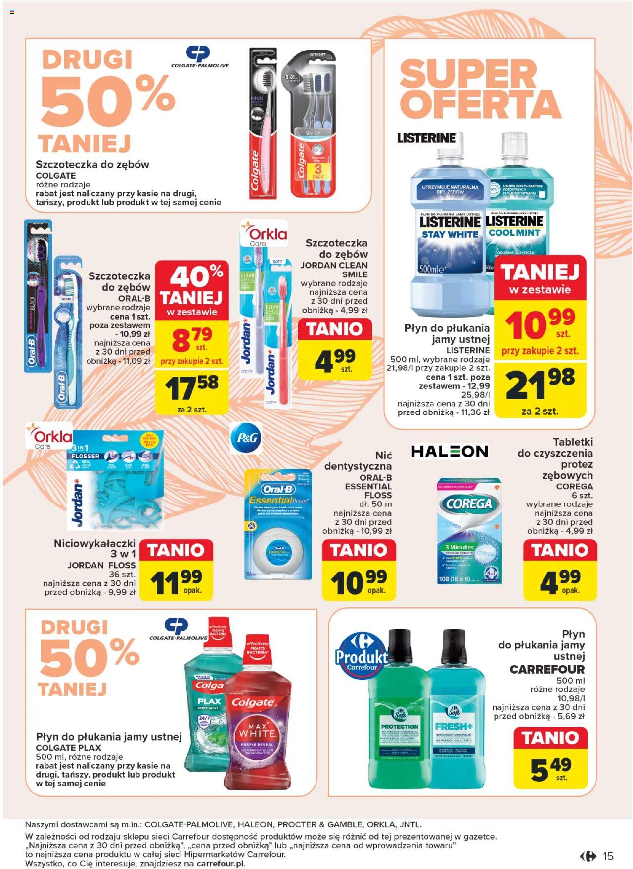 Carrefour Piekno jesiennej urody Gazetka ważna od 03.09.2024 do 14.09.2024 strona 15