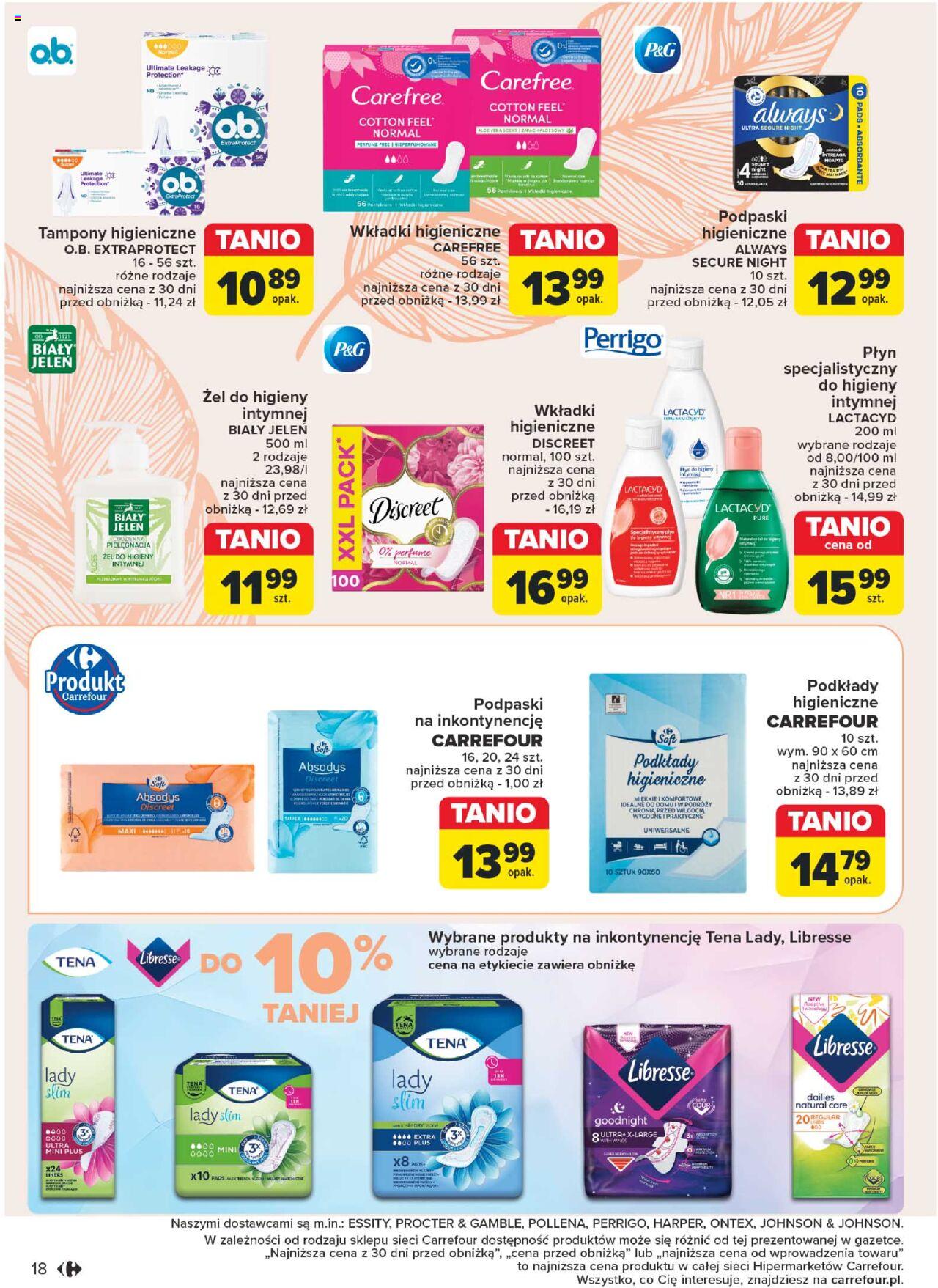 Carrefour Piekno jesiennej urody Gazetka ważna od 03.09.2024 do 14.09.2024 strona 18