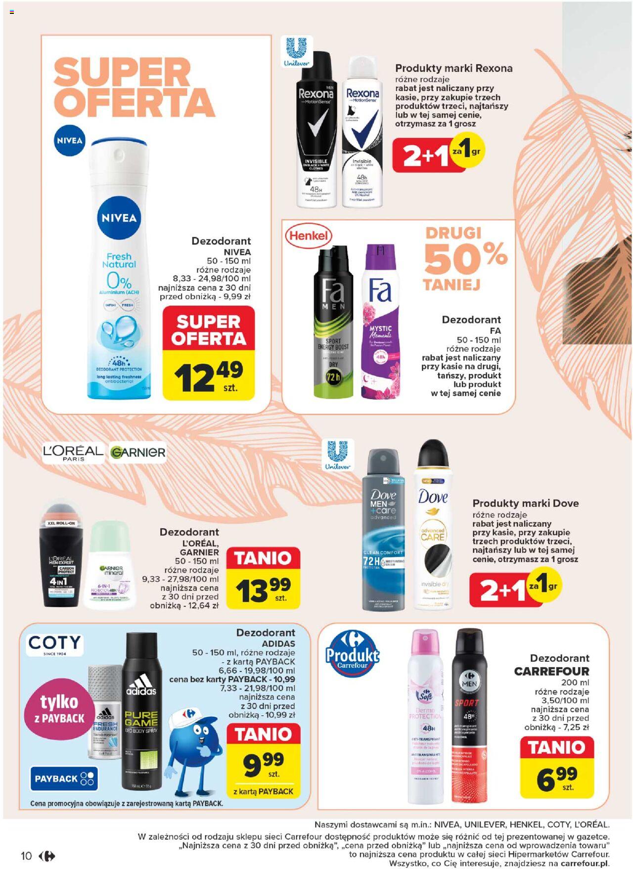Carrefour Piekno jesiennej urody Gazetka ważna od 03.09.2024 do 14.09.2024 strona 10
