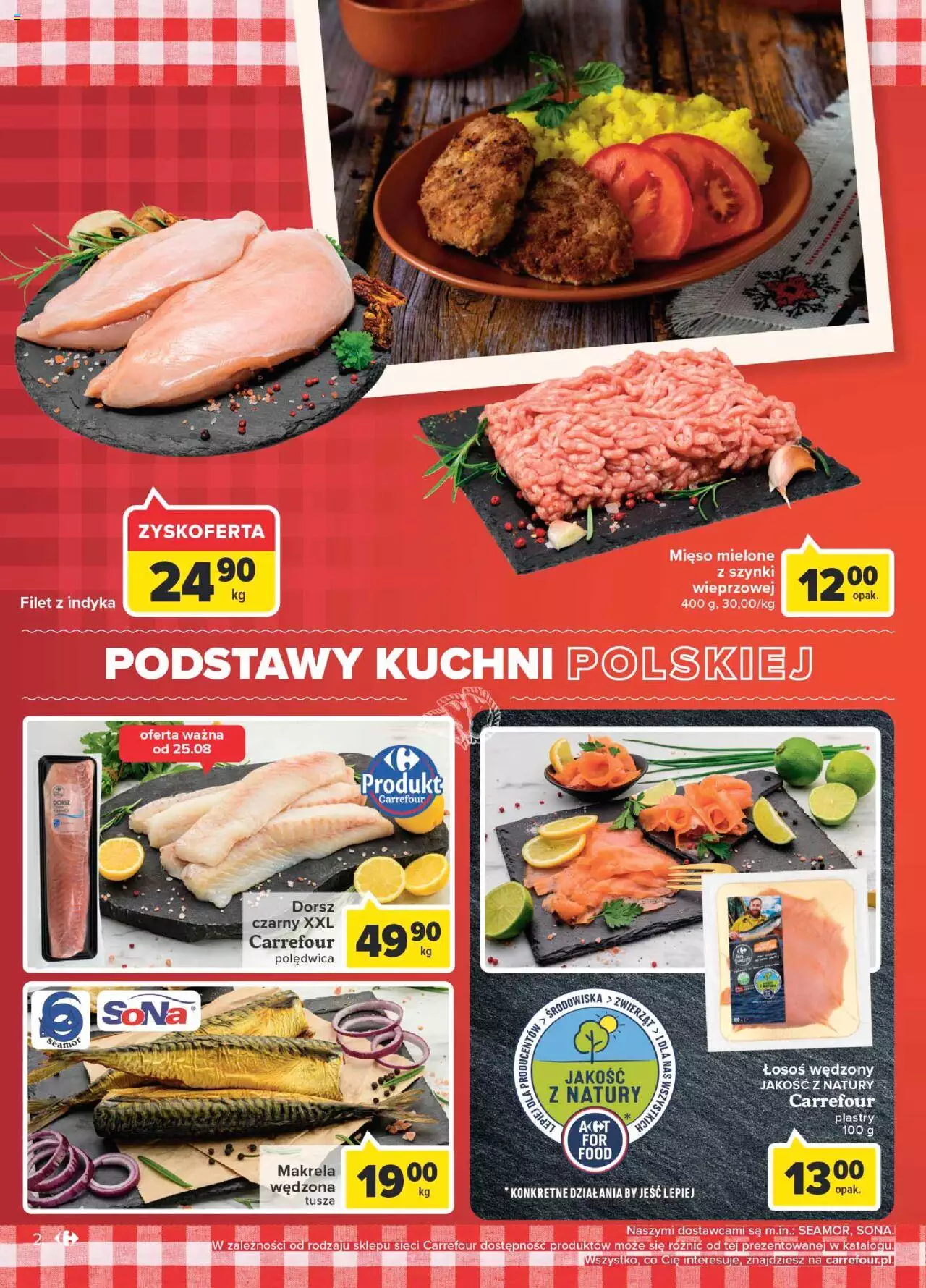 Carrefour Polskie znane i kochane gazetka ważna od wtorku 23.08.2022 do 29.08.2022 strona 2