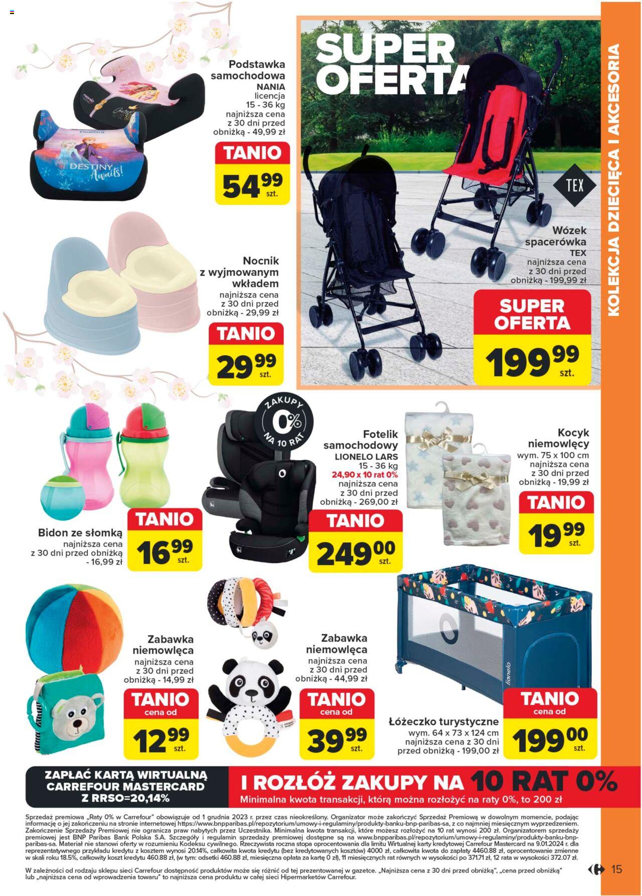 Carrefour Poznaj majowe trendy Gazetka ważna od 07.05.2024 do 18.05.2024 strona 15