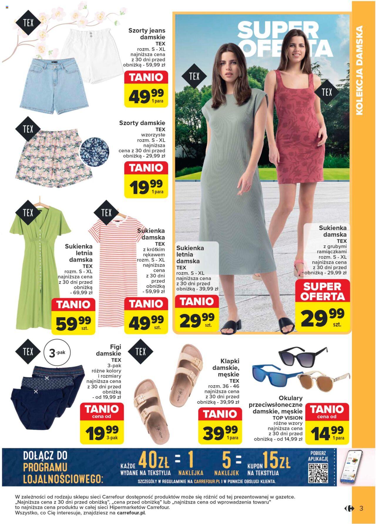Carrefour Poznaj majowe trendy Gazetka ważna od 07.05.2024 do 18.05.2024 strona 3