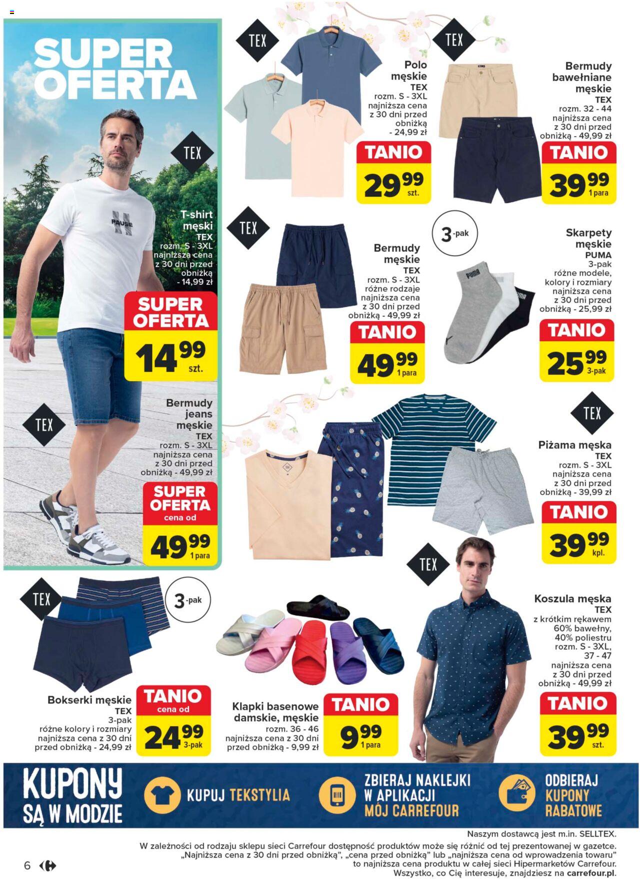 Carrefour Poznaj majowe trendy Gazetka ważna od 07.05.2024 do 18.05.2024 strona 6