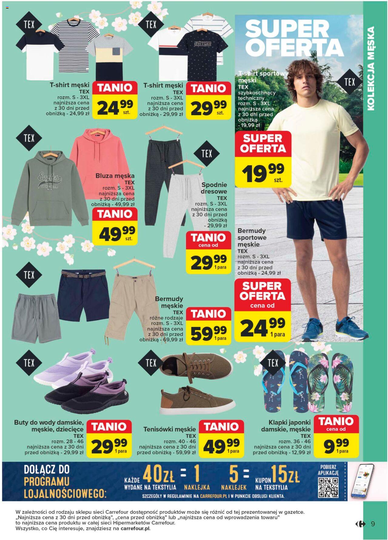Carrefour Poznaj majowe trendy Gazetka ważna od 07.05.2024 do 18.05.2024 strona 9
