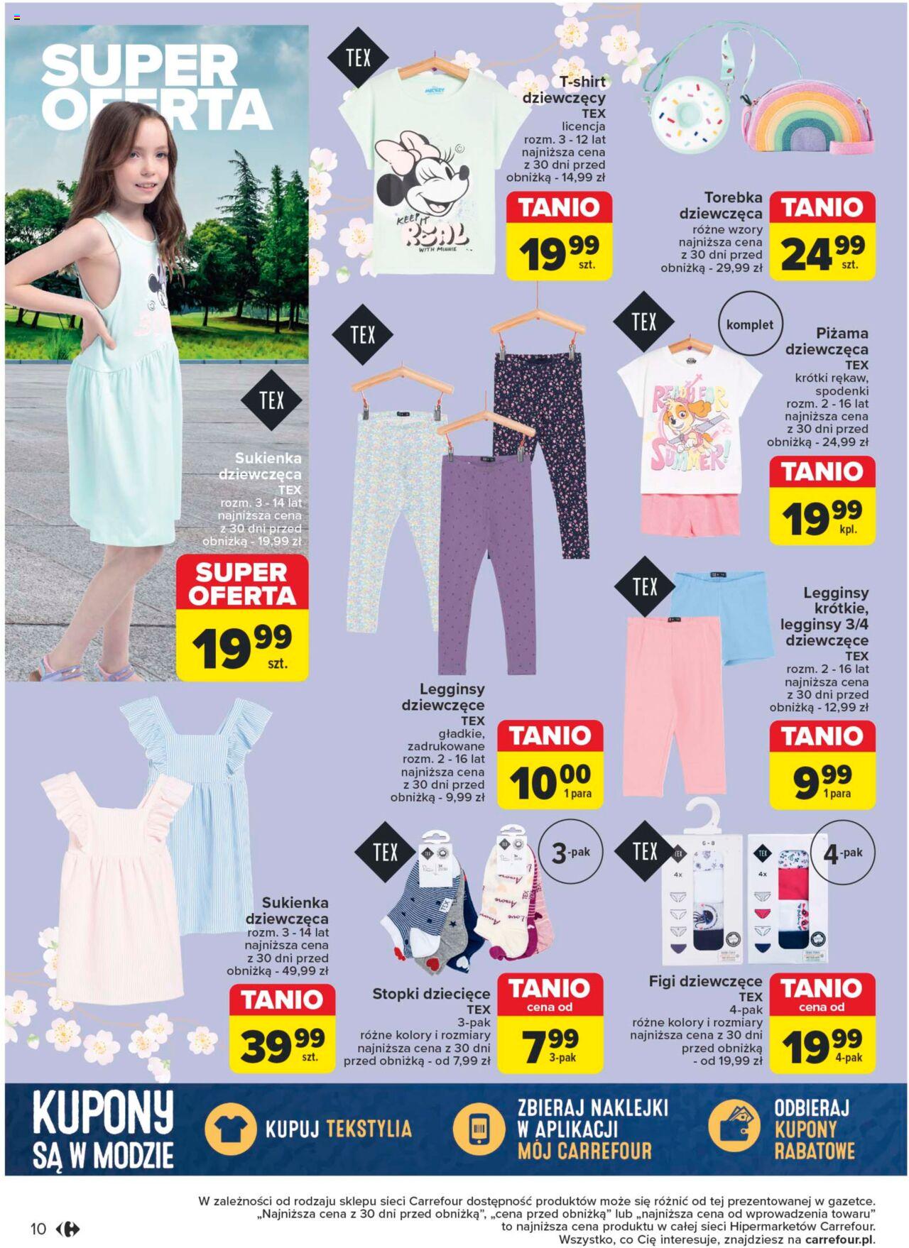 Carrefour Poznaj majowe trendy Gazetka ważna od 07.05.2024 do 18.05.2024 strona 10