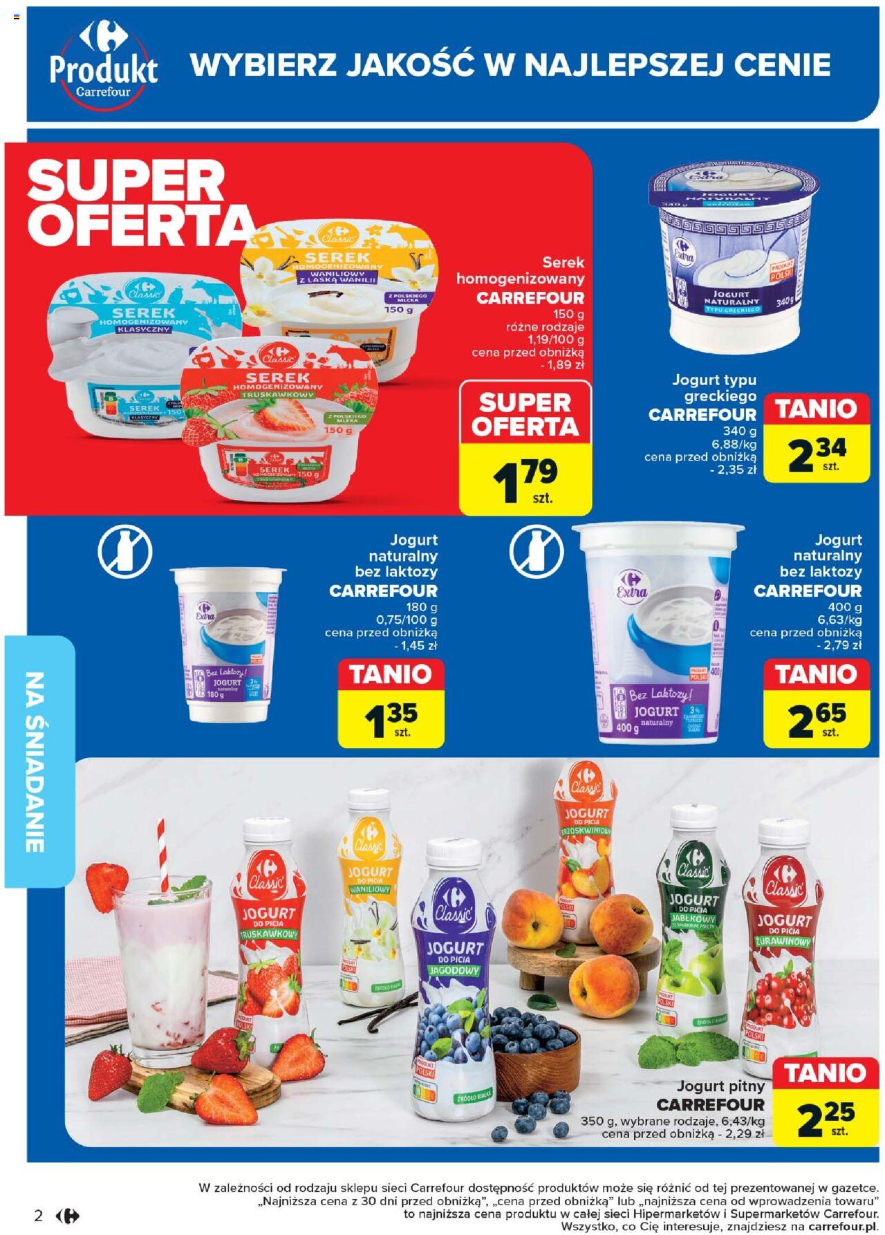 Carrefour Produkt Carrefour Gazetka ważna od 17.09.2024 do 28.09.2024 strona 2