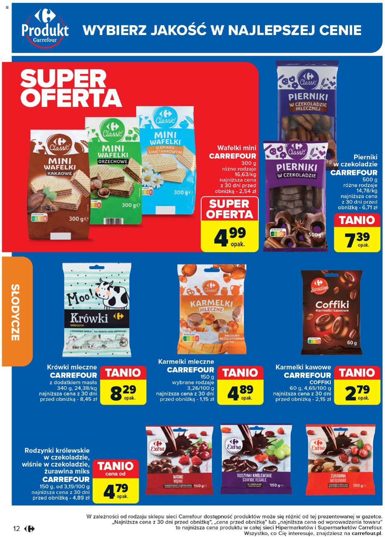Carrefour Produkt Carrefour Gazetka ważna od 17.09.2024 do 28.09.2024 strona 12