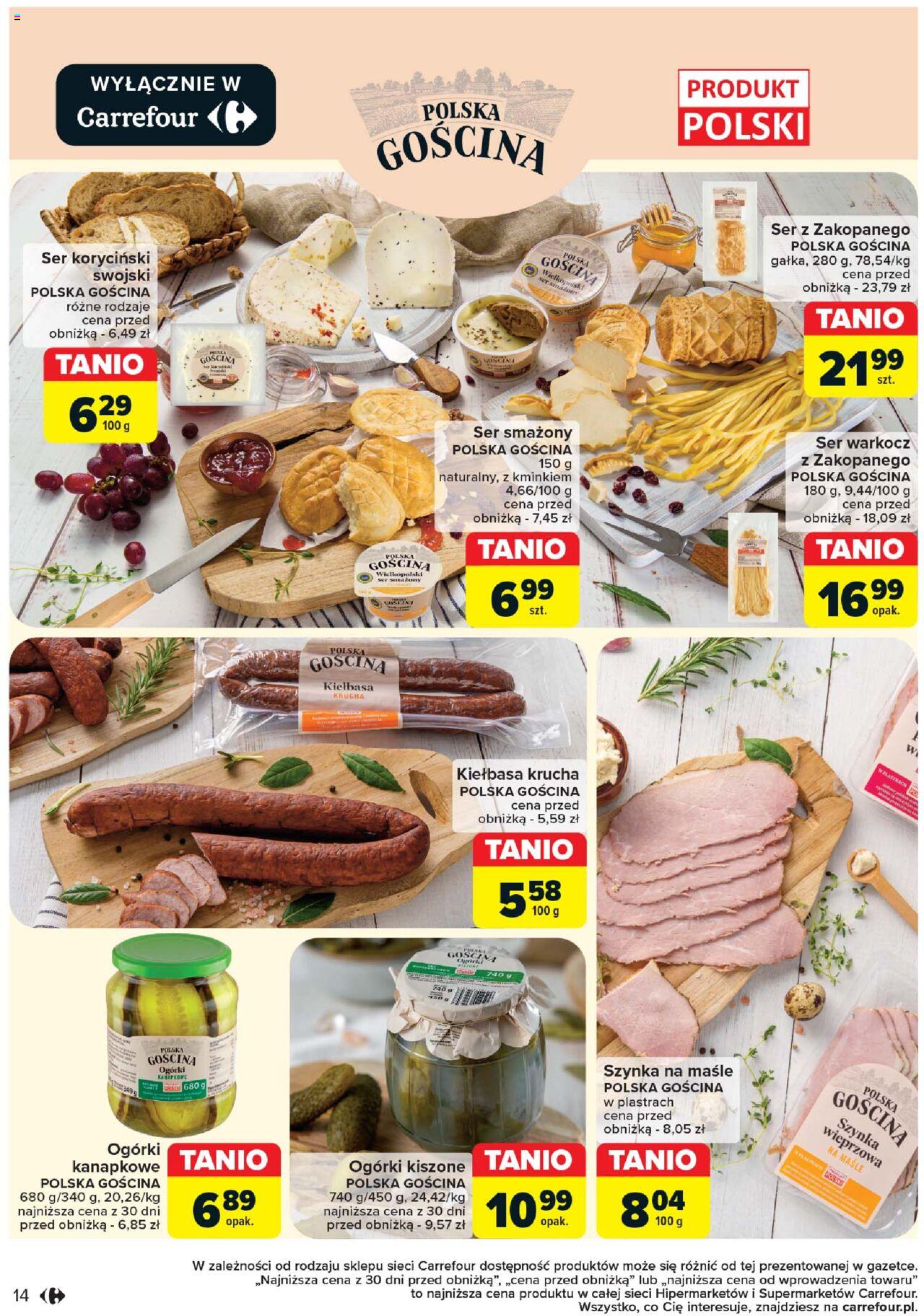 Carrefour Produkt Carrefour Gazetka ważna od 17.09.2024 do 28.09.2024 strona 14