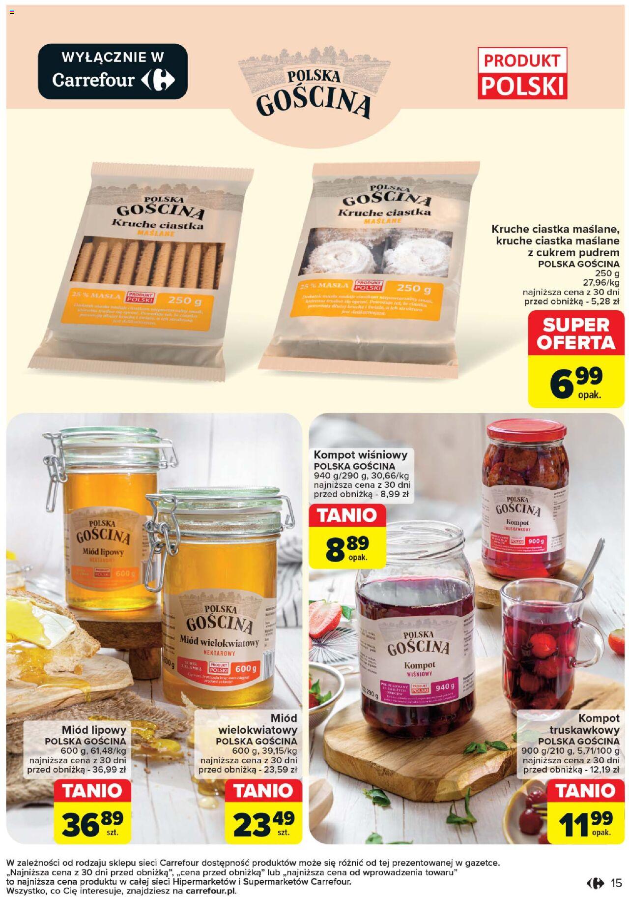 Carrefour Produkt Carrefour Gazetka ważna od 17.09.2024 do 28.09.2024 strona 15