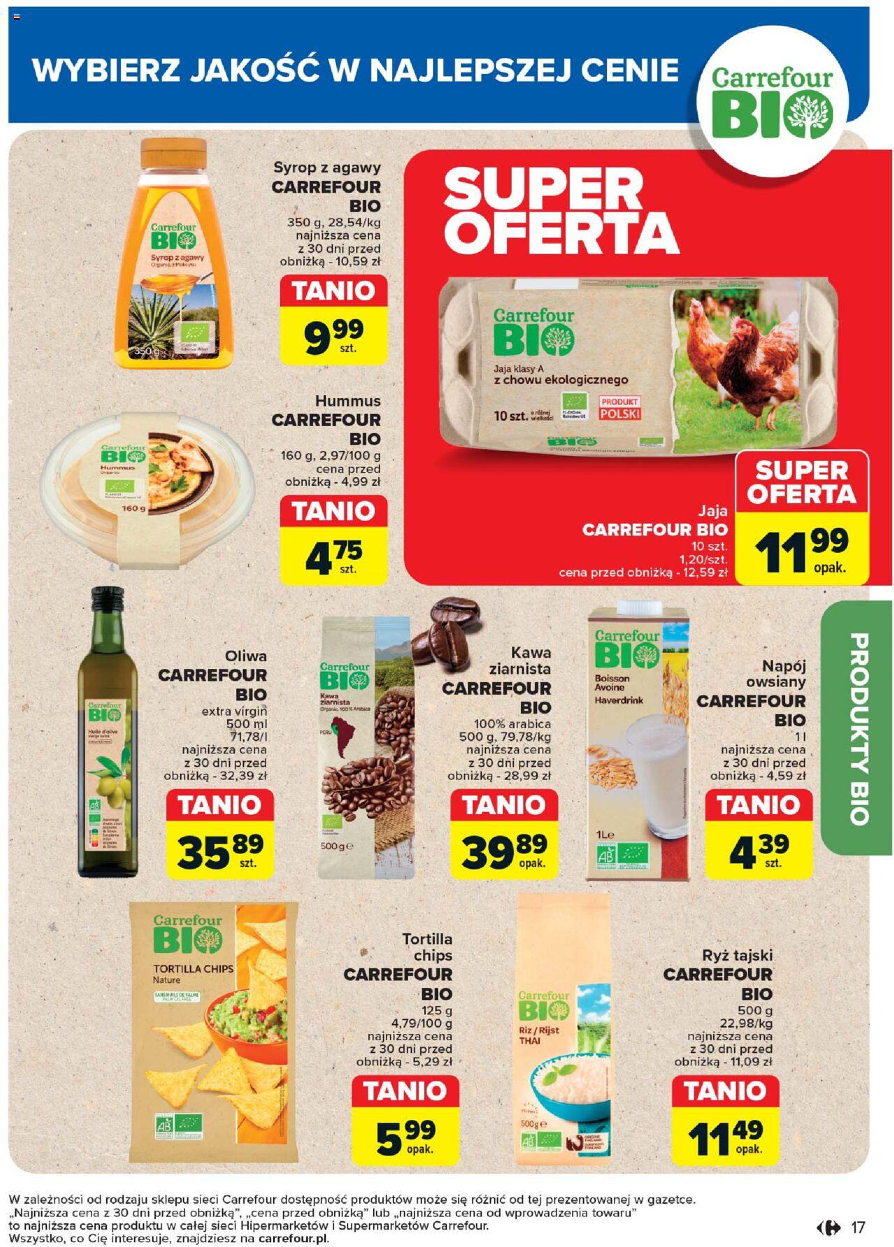 Carrefour Produkt Carrefour Gazetka ważna od 17.09.2024 do 28.09.2024 strona 17