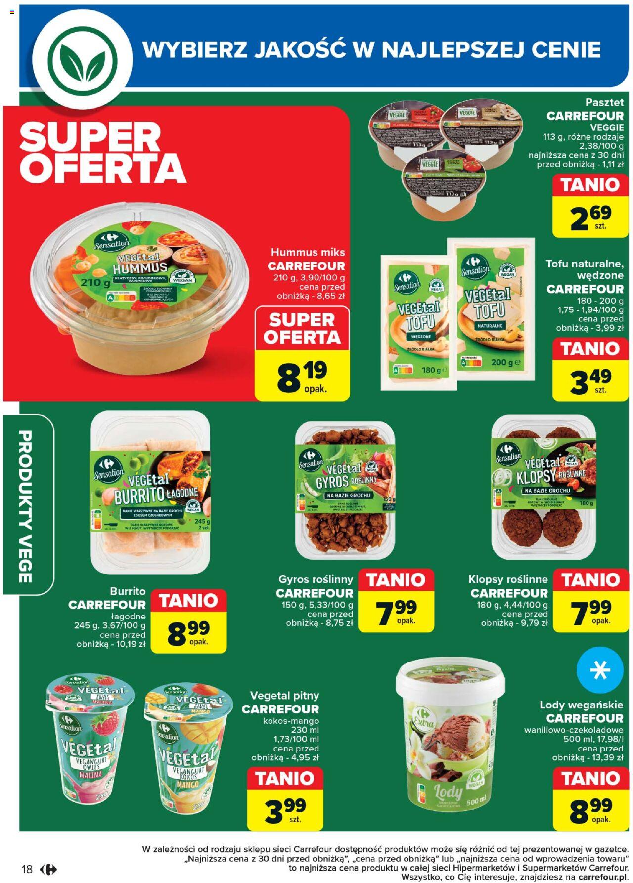 Carrefour Produkt Carrefour Gazetka ważna od 17.09.2024 do 28.09.2024 strona 18