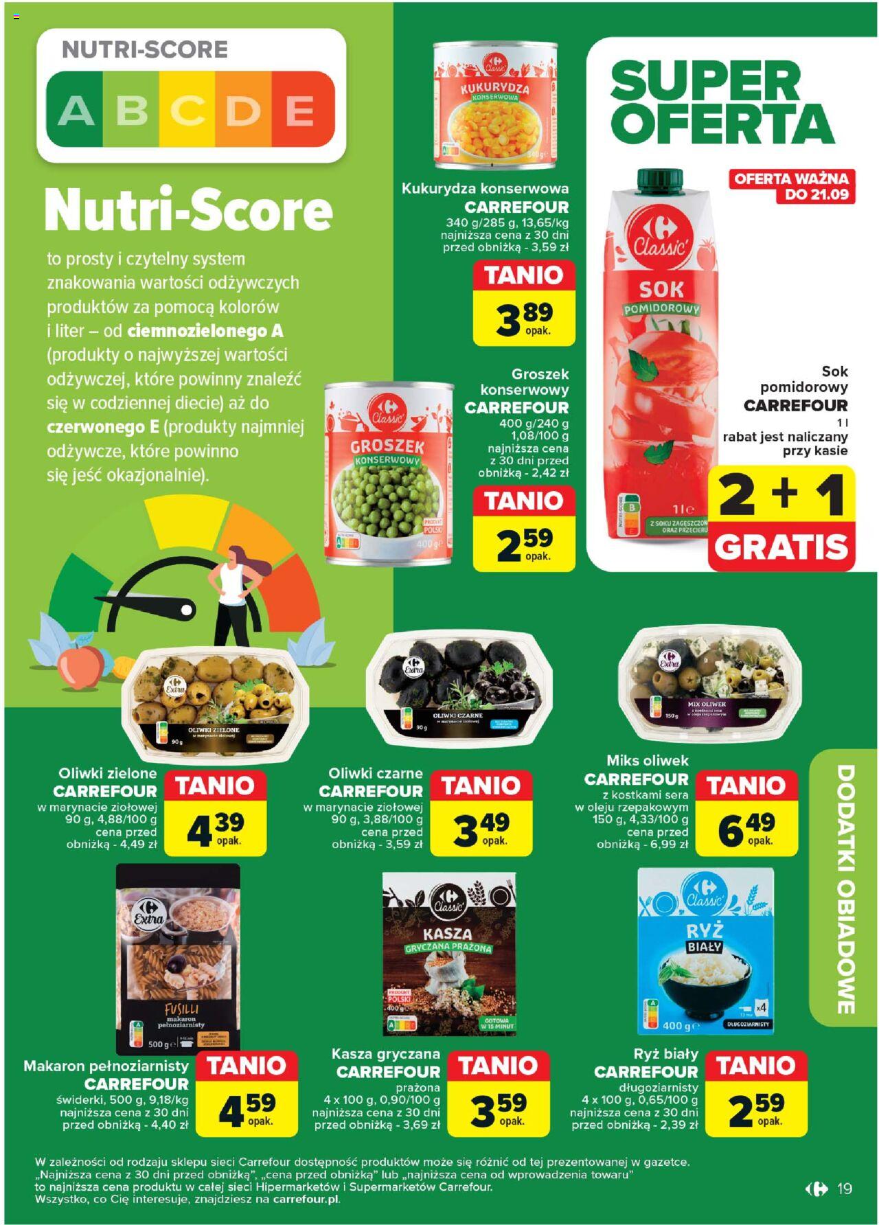 Carrefour Produkt Carrefour Gazetka ważna od 17.09.2024 do 28.09.2024 strona 19