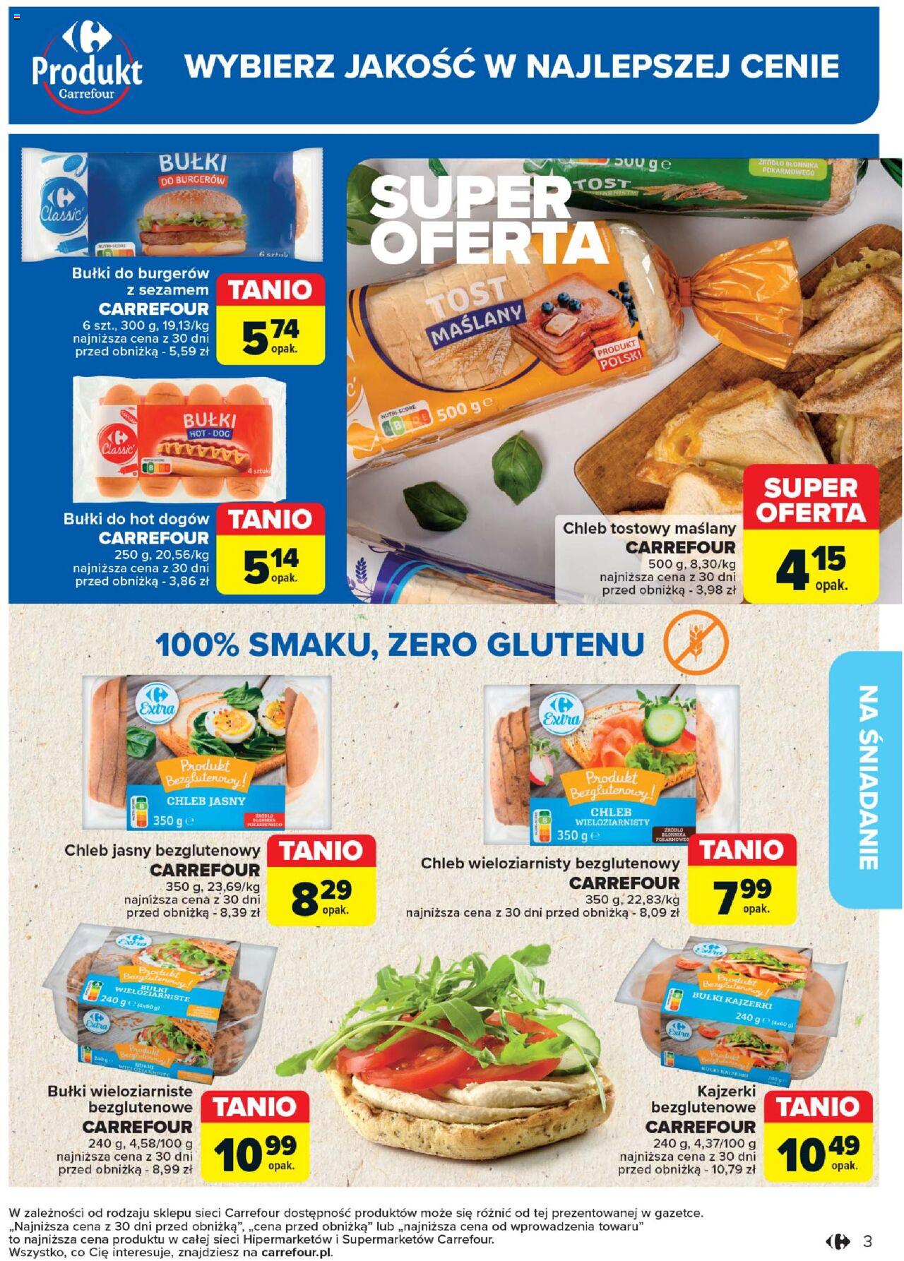 Carrefour Produkt Carrefour Gazetka ważna od 17.09.2024 do 28.09.2024 strona 3