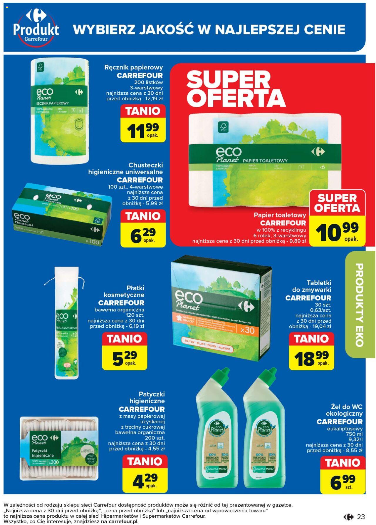 Carrefour Produkt Carrefour Gazetka ważna od 17.09.2024 do 28.09.2024 strona 23