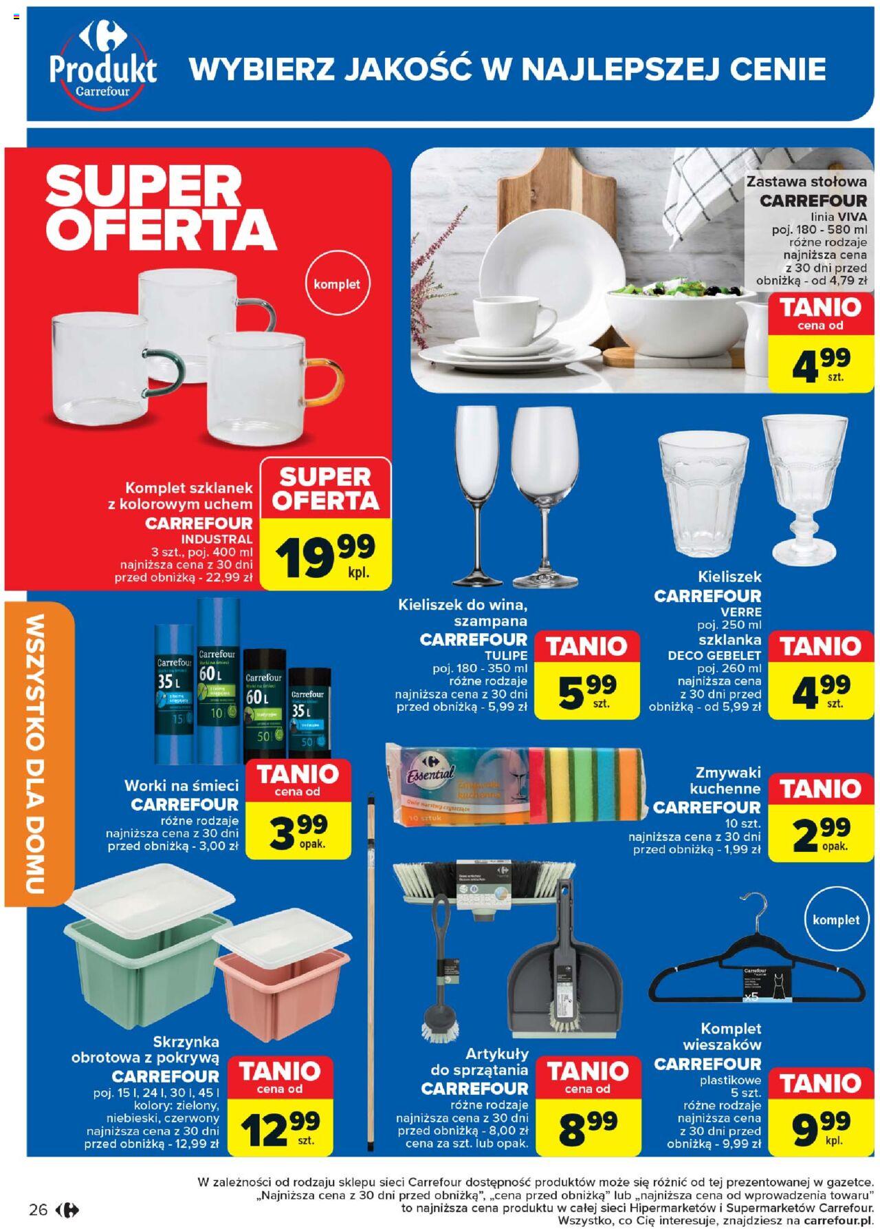 Carrefour Produkt Carrefour Gazetka ważna od 17.09.2024 do 28.09.2024 strona 26